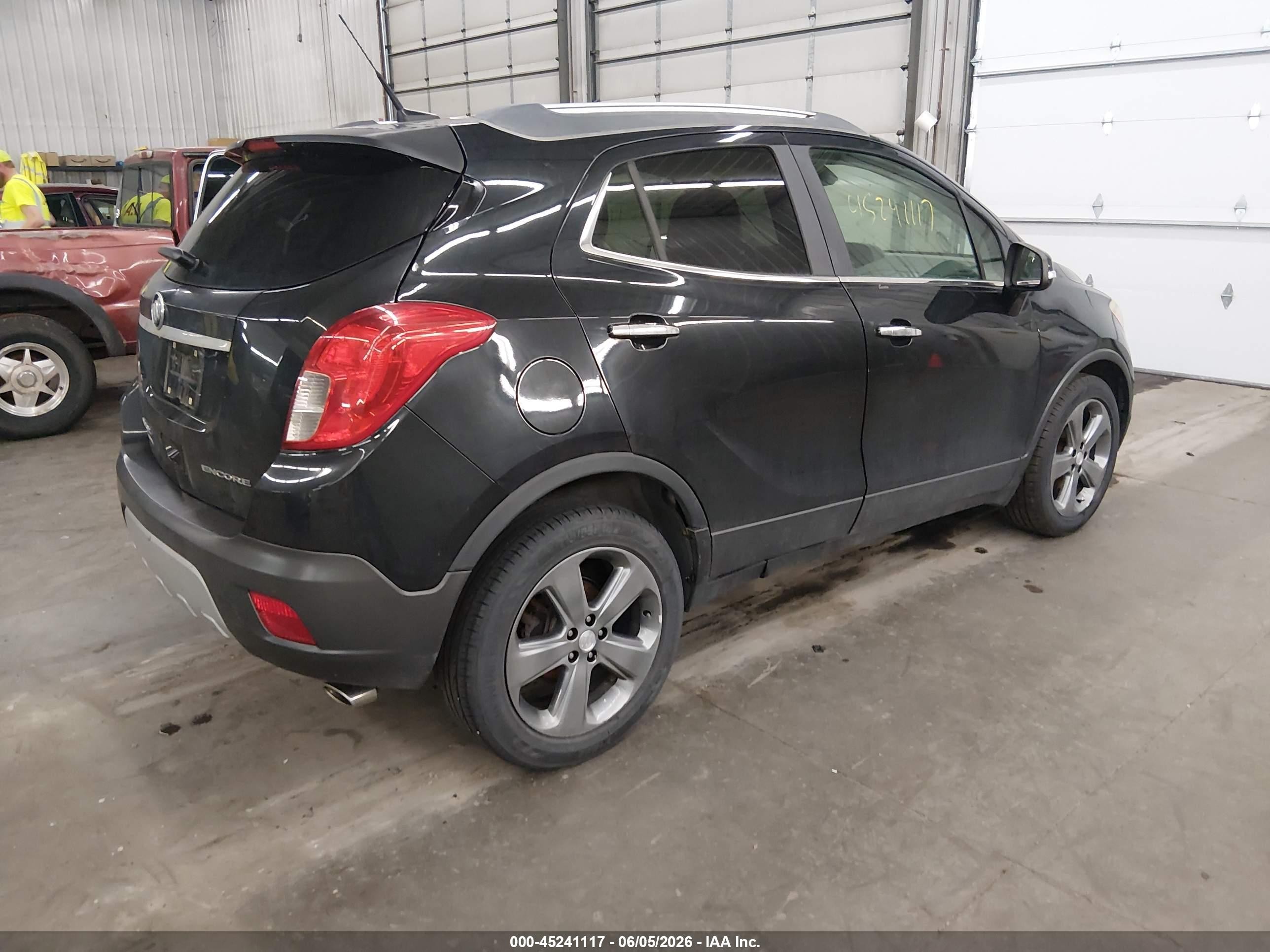 2014 Buick Encore Convenience Black vin: KL4CJBSBXEB776467