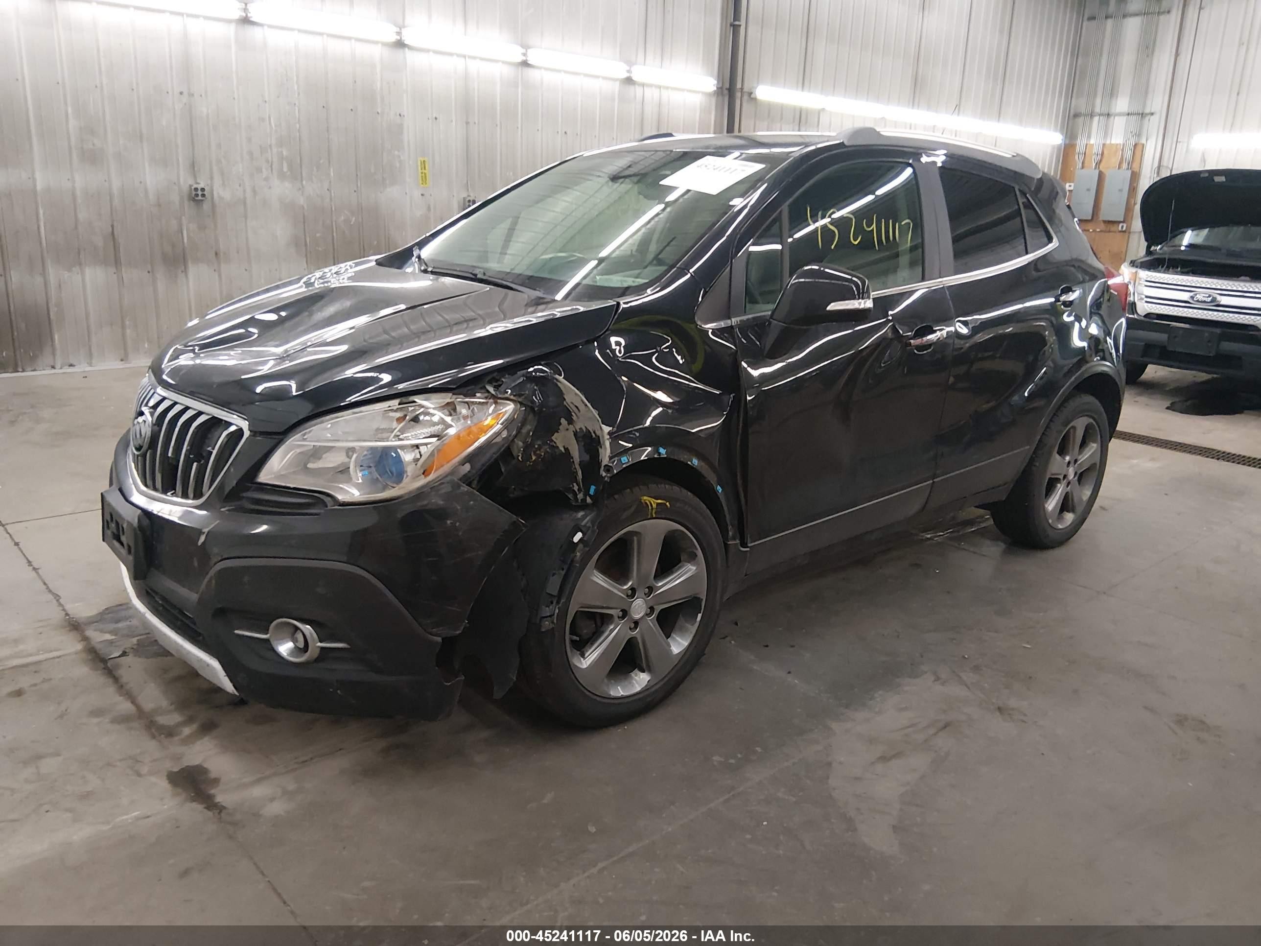 2014 Buick Encore Convenience Black vin: KL4CJBSBXEB776467
