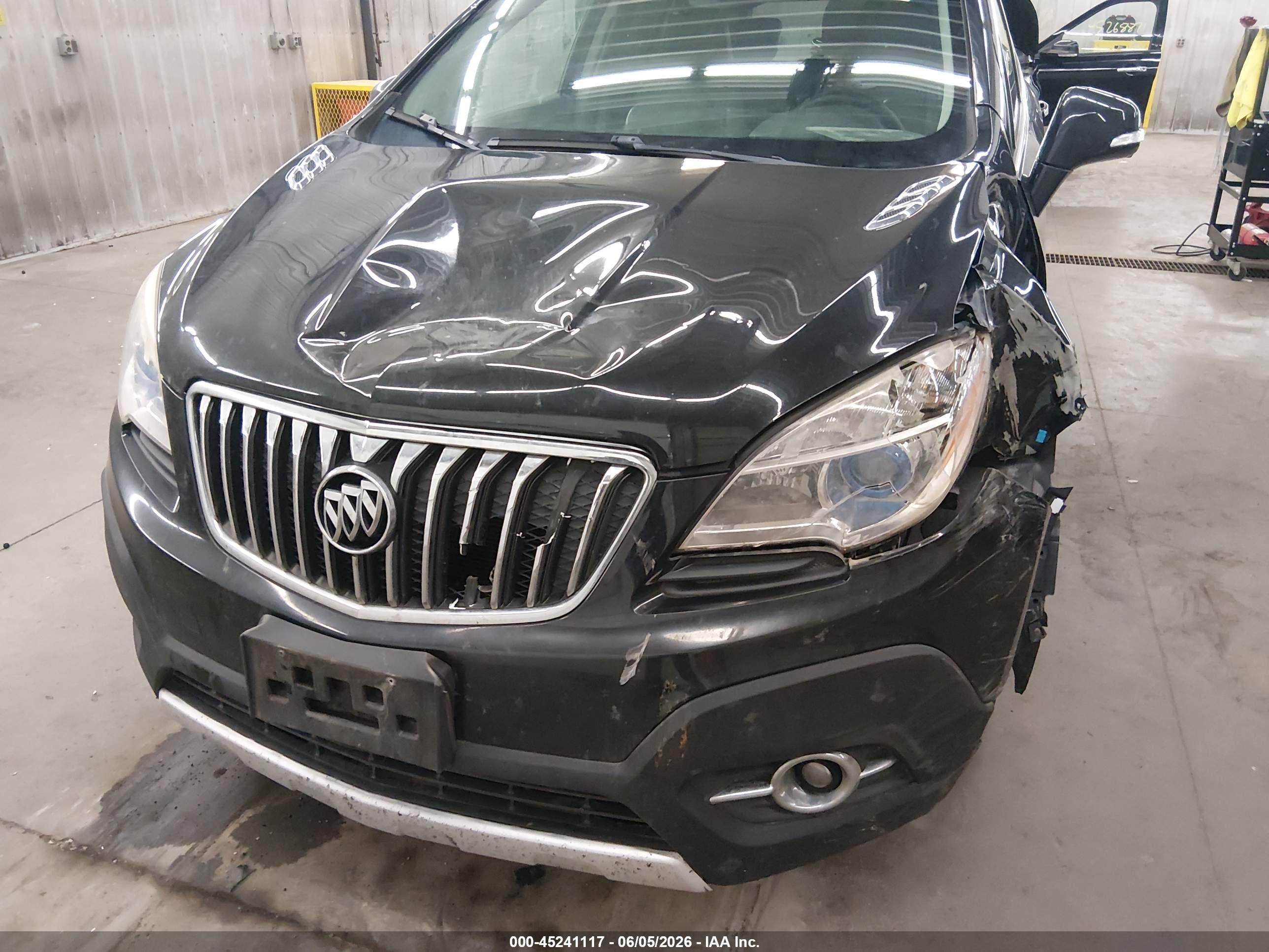 2014 Buick Encore Convenience Black vin: KL4CJBSBXEB776467