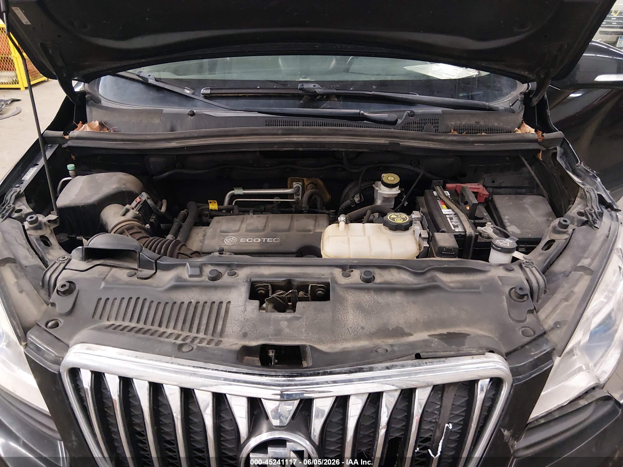 2014 Buick Encore Convenience Black vin: KL4CJBSBXEB776467