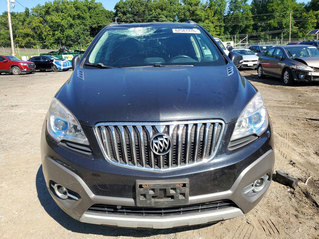 2014 Buick Encore Convenience Gray vin: KL4CJBSBXEB781930
