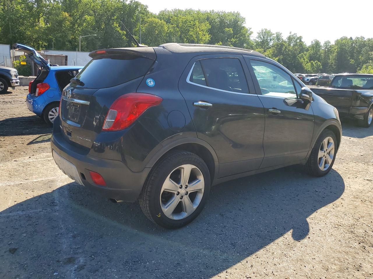 2014 Buick Encore Convenience Gray vin: KL4CJBSBXEB781930