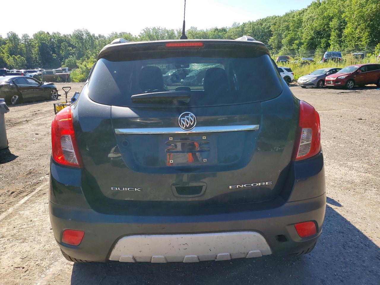 2014 Buick Encore Convenience Gray vin: KL4CJBSBXEB781930