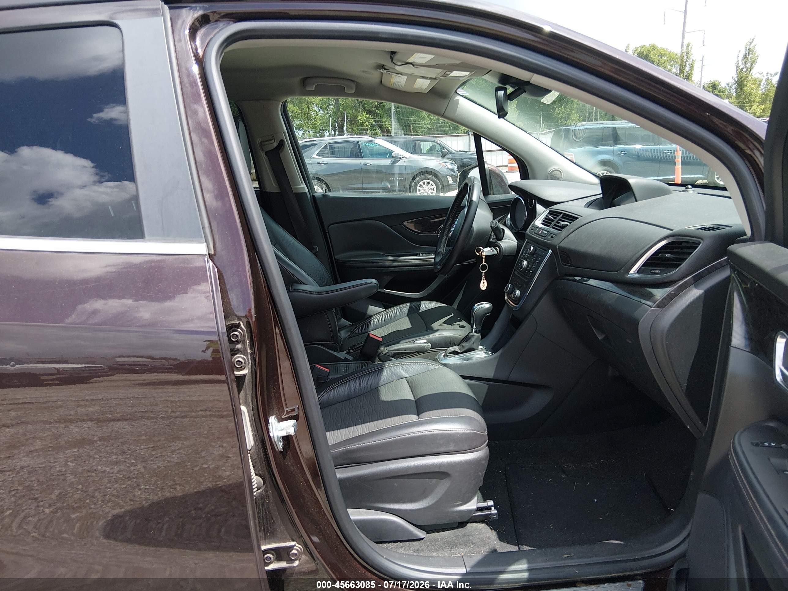 2015 Buick Encore Convenience Brown vin: KL4CJBSBXFB151925