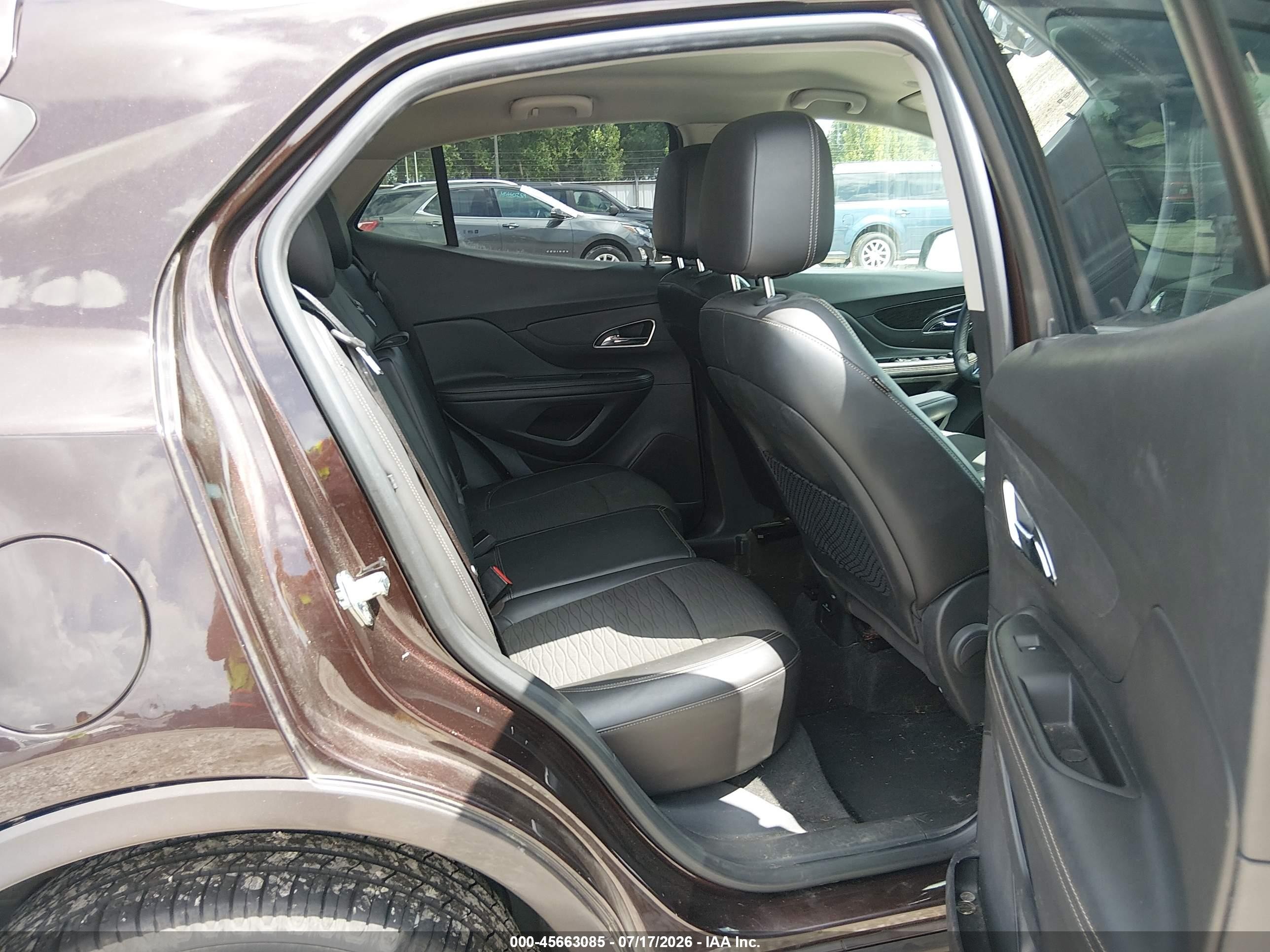 2015 Buick Encore Convenience Brown vin: KL4CJBSBXFB151925