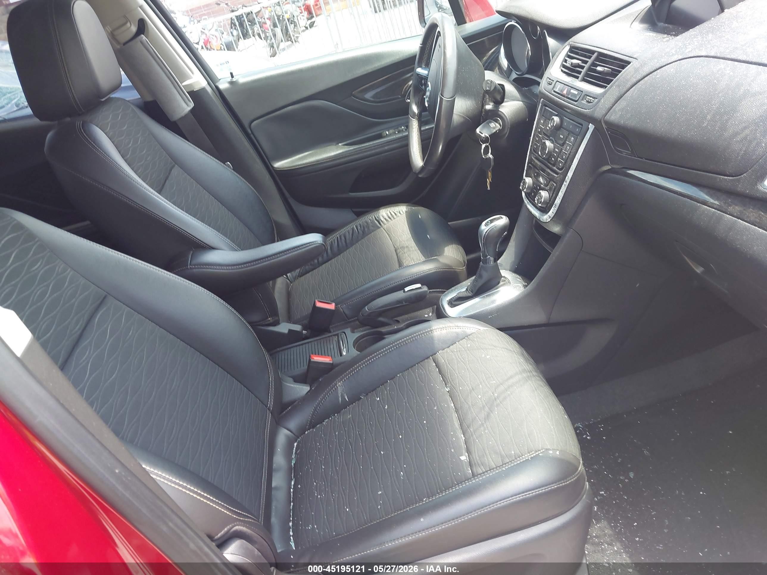 2015 Buick Encore Convenience Red vin: KL4CJBSBXFB242595