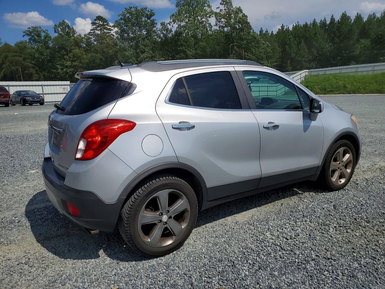 2013 Buick Encore Silver vin: KL4CJCSB0DB095545