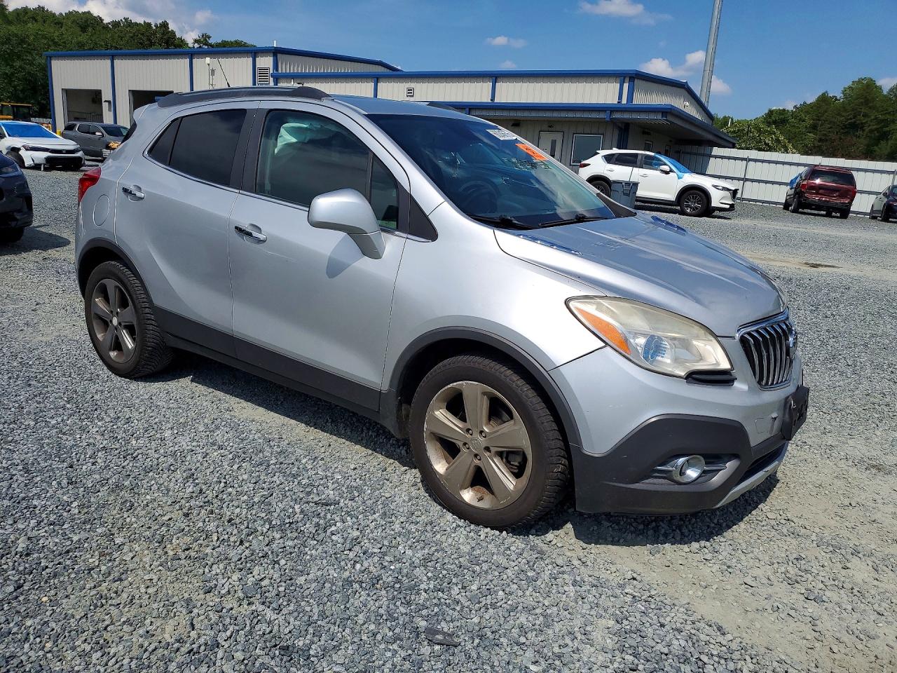 2013 Buick Encore Silver vin: KL4CJCSB0DB095545