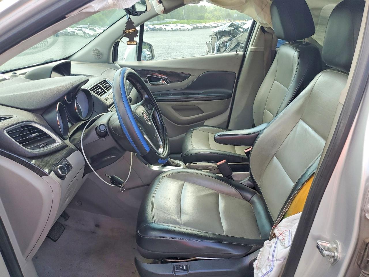 2013 Buick Encore Silver vin: KL4CJCSB0DB095545