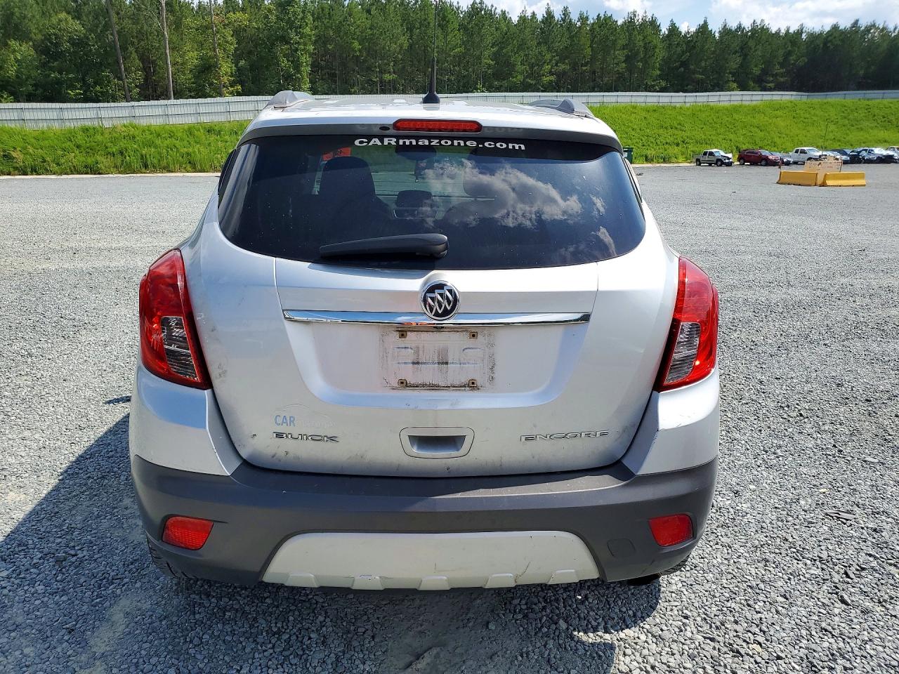 2013 Buick Encore Silver vin: KL4CJCSB0DB095545