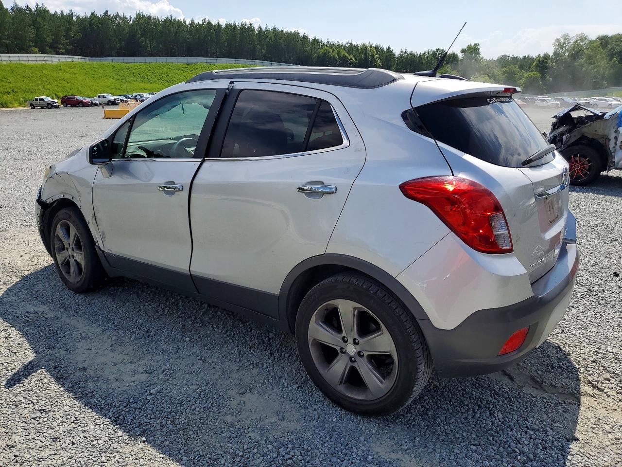 2013 Buick Encore Silver vin: KL4CJCSB0DB095545