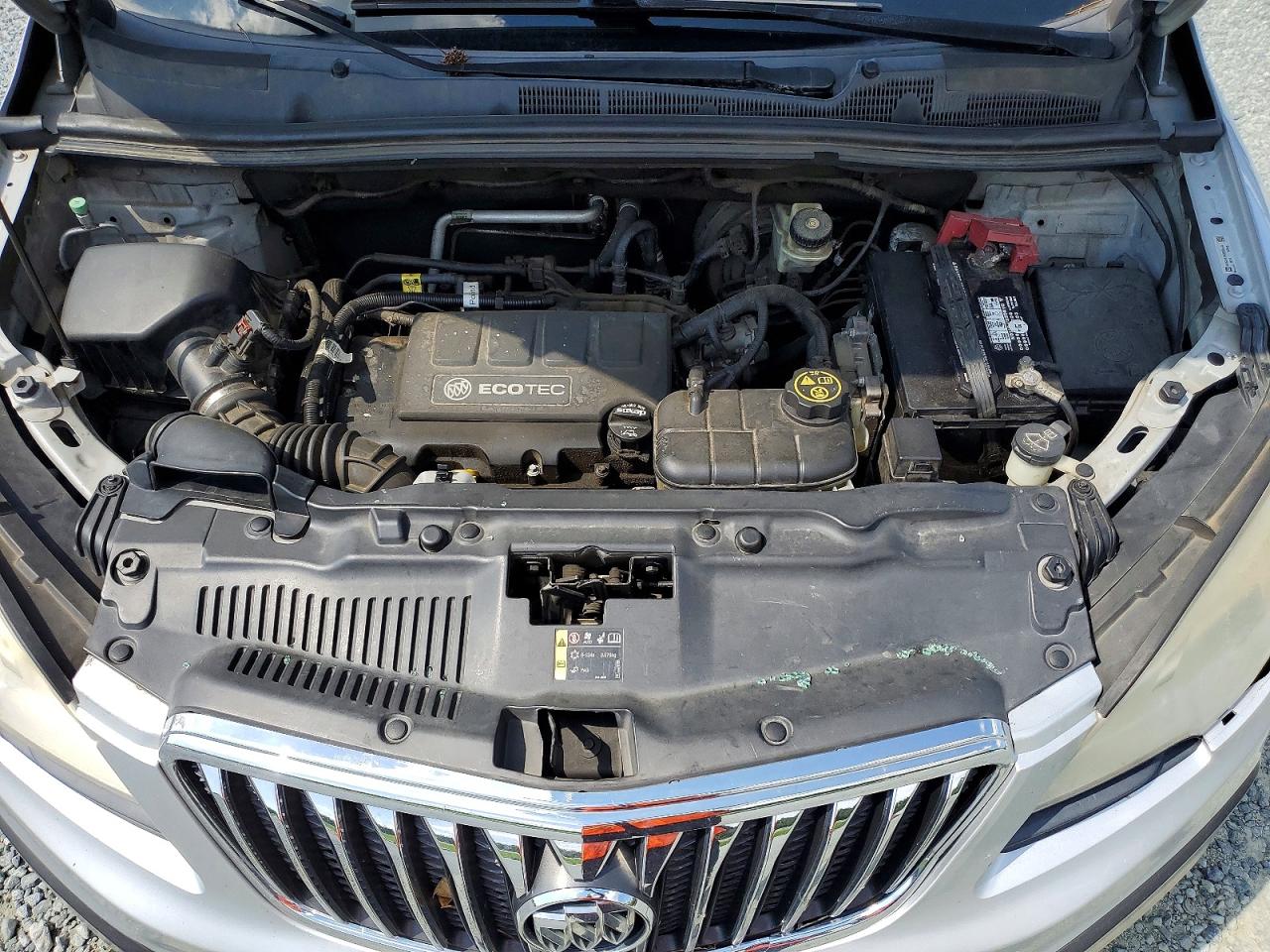 2013 Buick Encore Silver vin: KL4CJCSB0DB095545
