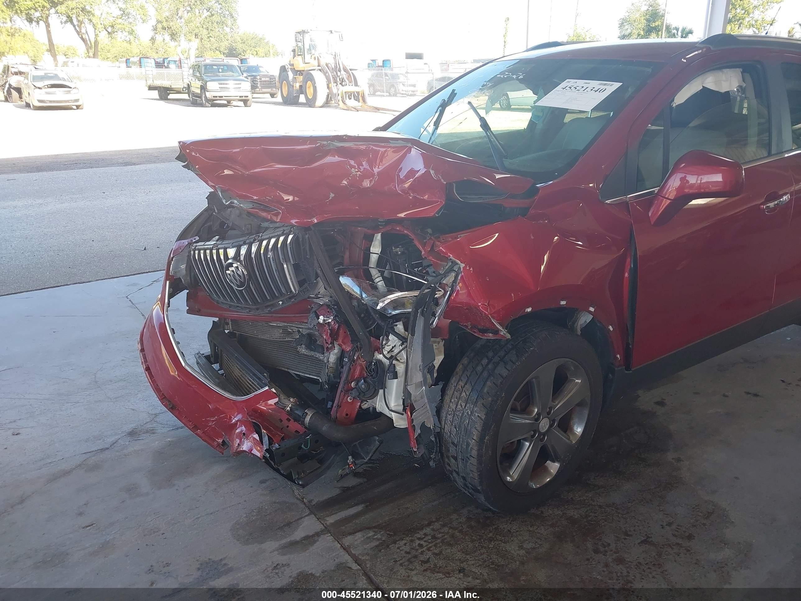 2013 Buick Encore Leather Темно-бордовый vin: KL4CJCSB0DB141861