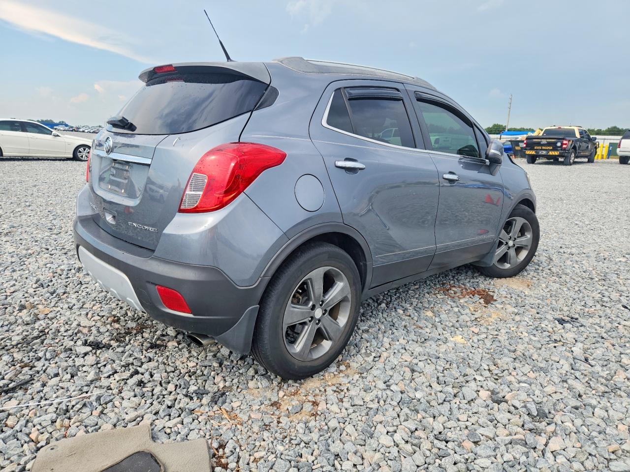 2014 Buick Encore Gray vin: KL4CJCSB0EB784616