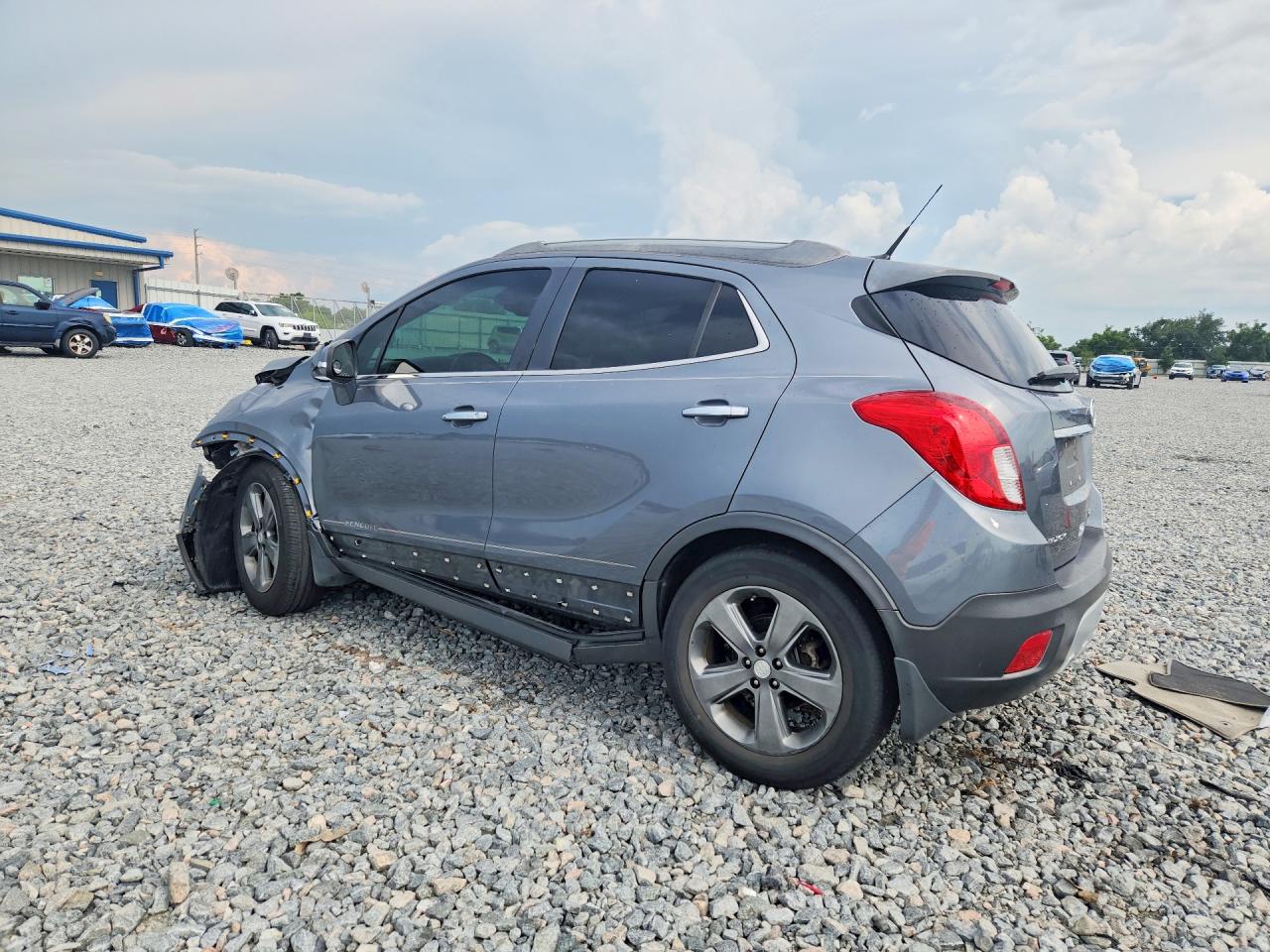 2014 Buick Encore Gray vin: KL4CJCSB0EB784616