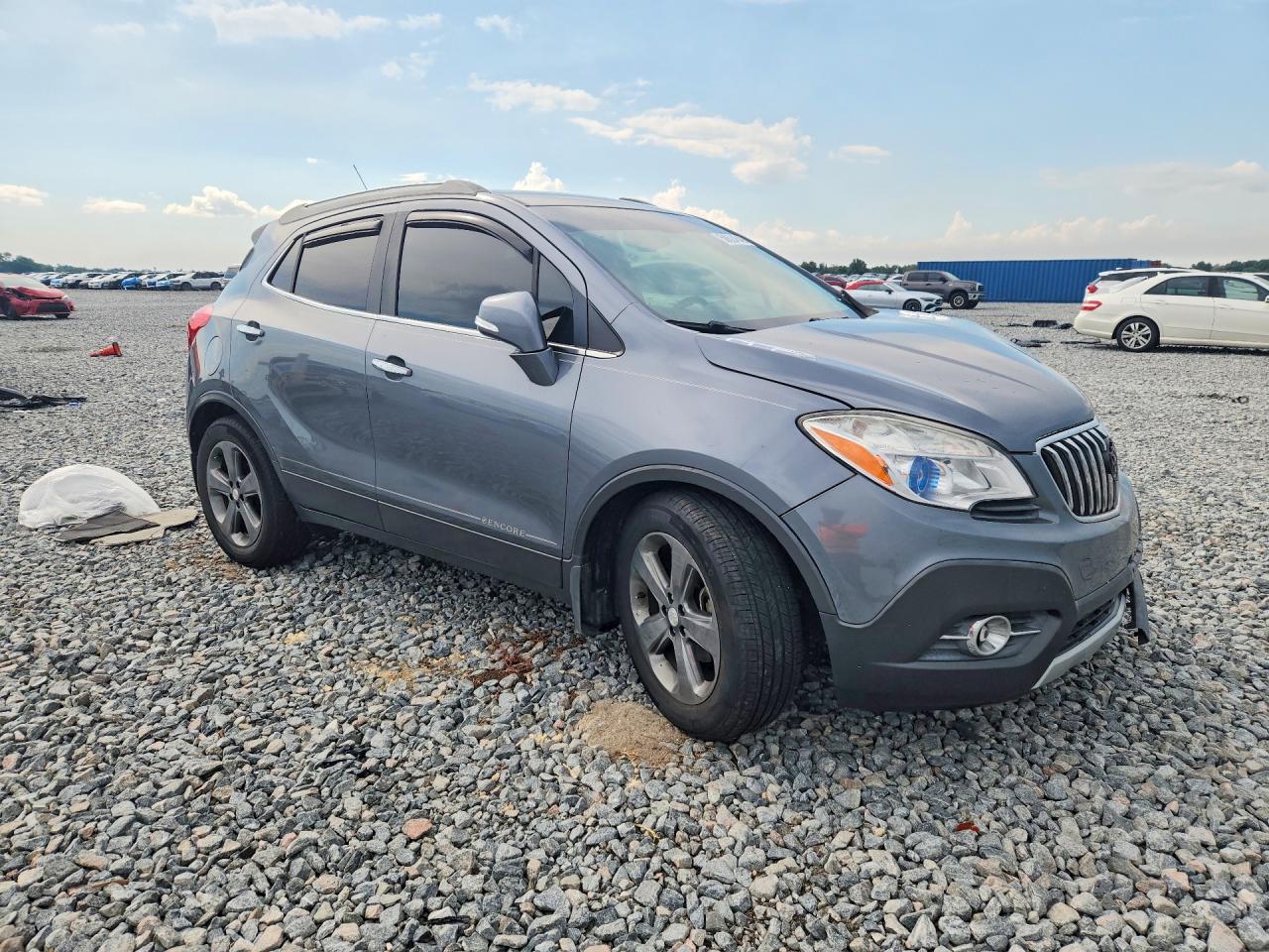 2014 Buick Encore Gray vin: KL4CJCSB0EB784616