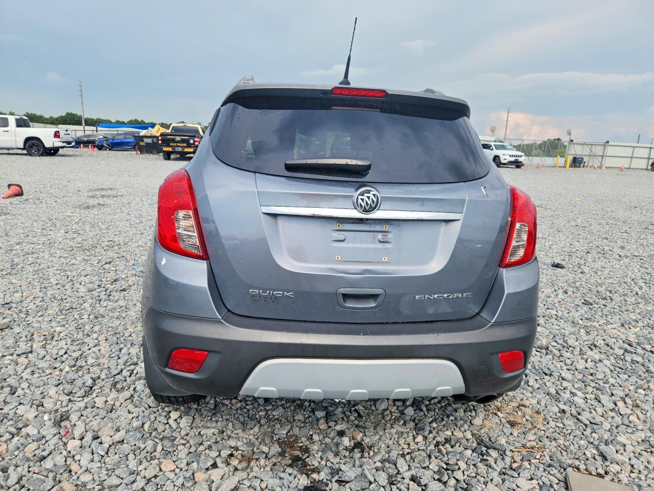 2014 Buick Encore Gray vin: KL4CJCSB0EB784616