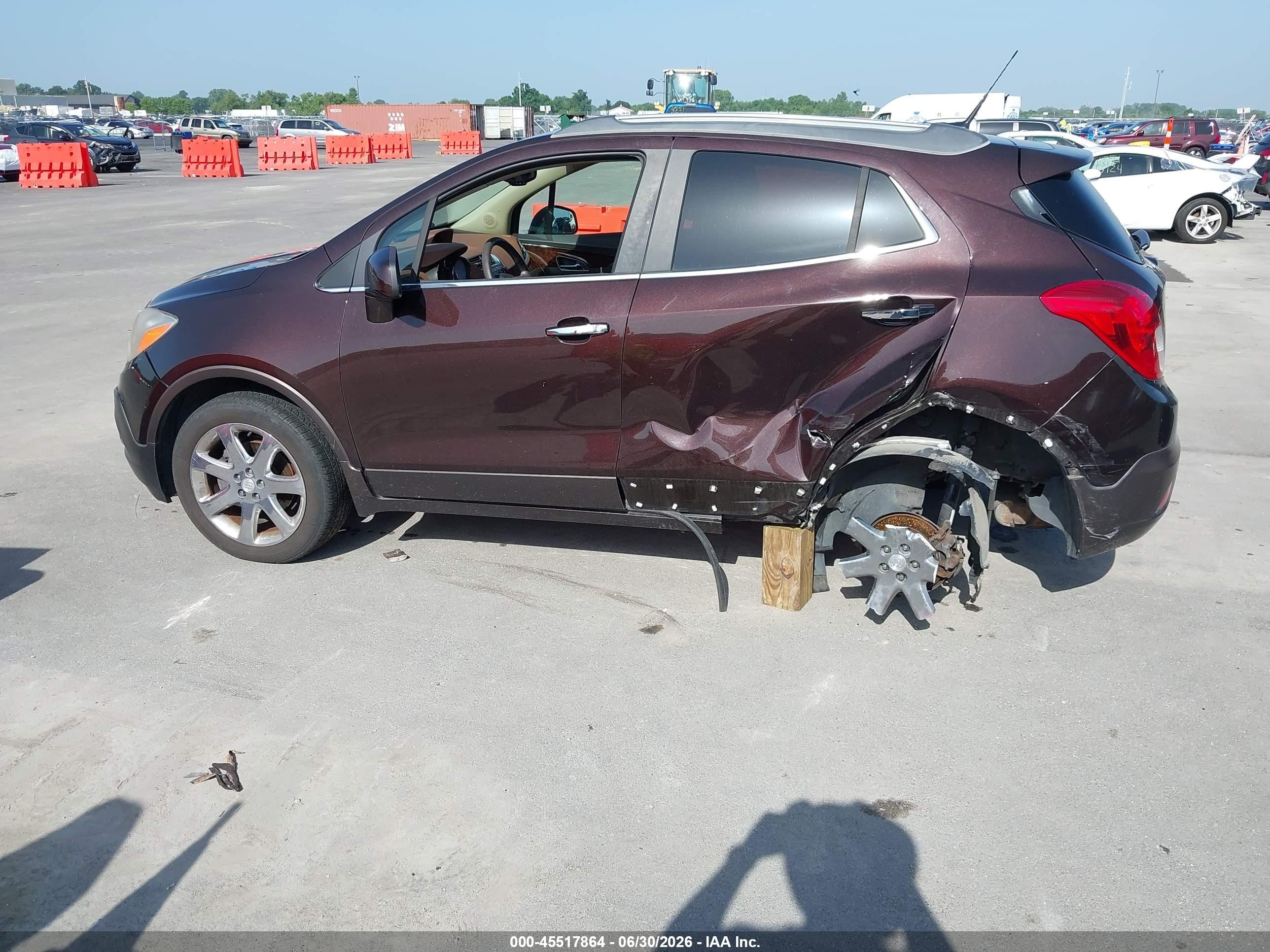2013 Buick Encore Leather Dark Brown vin: KL4CJCSB1DB152268