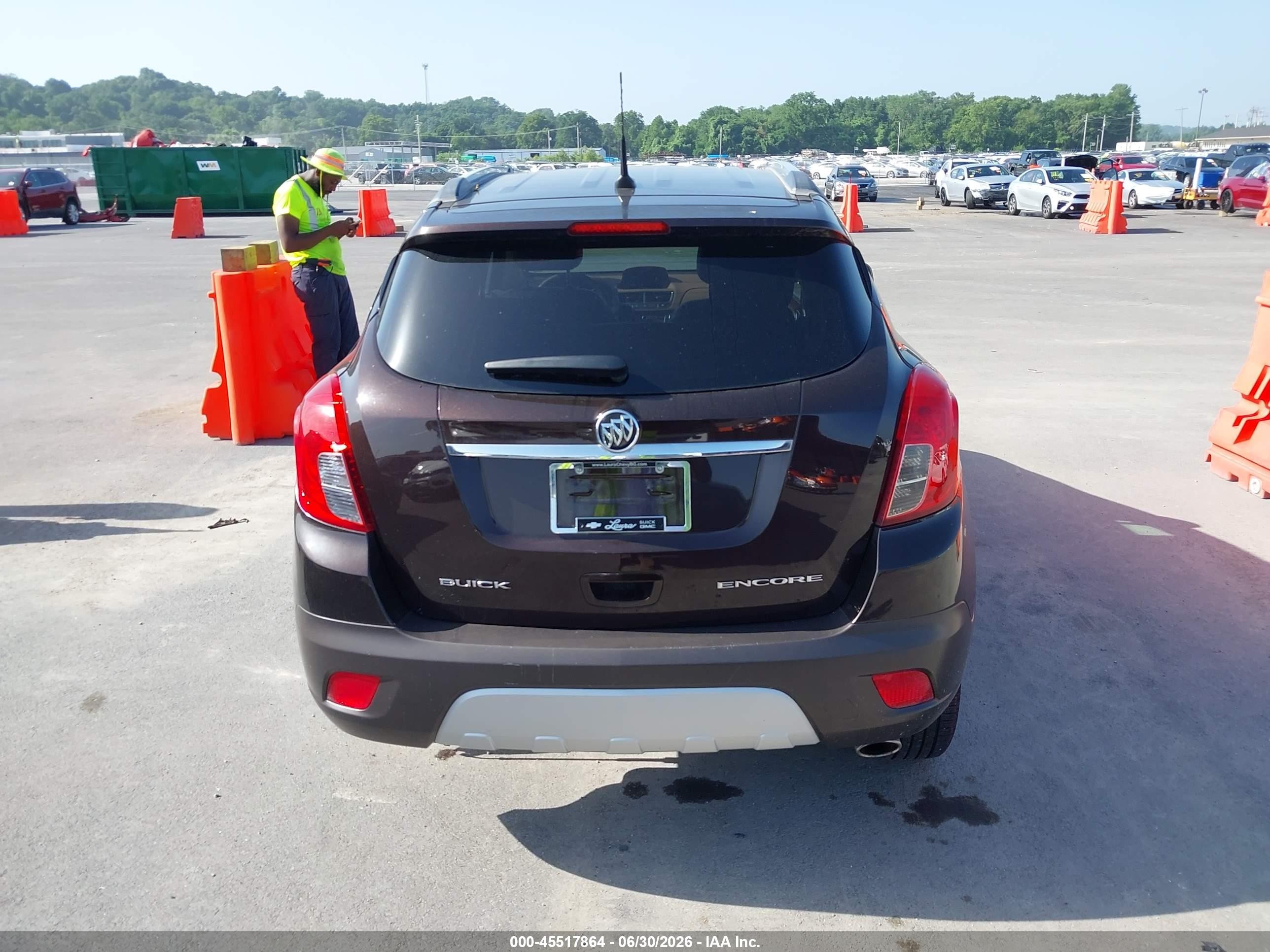 2013 Buick Encore Leather Dark Brown vin: KL4CJCSB1DB152268