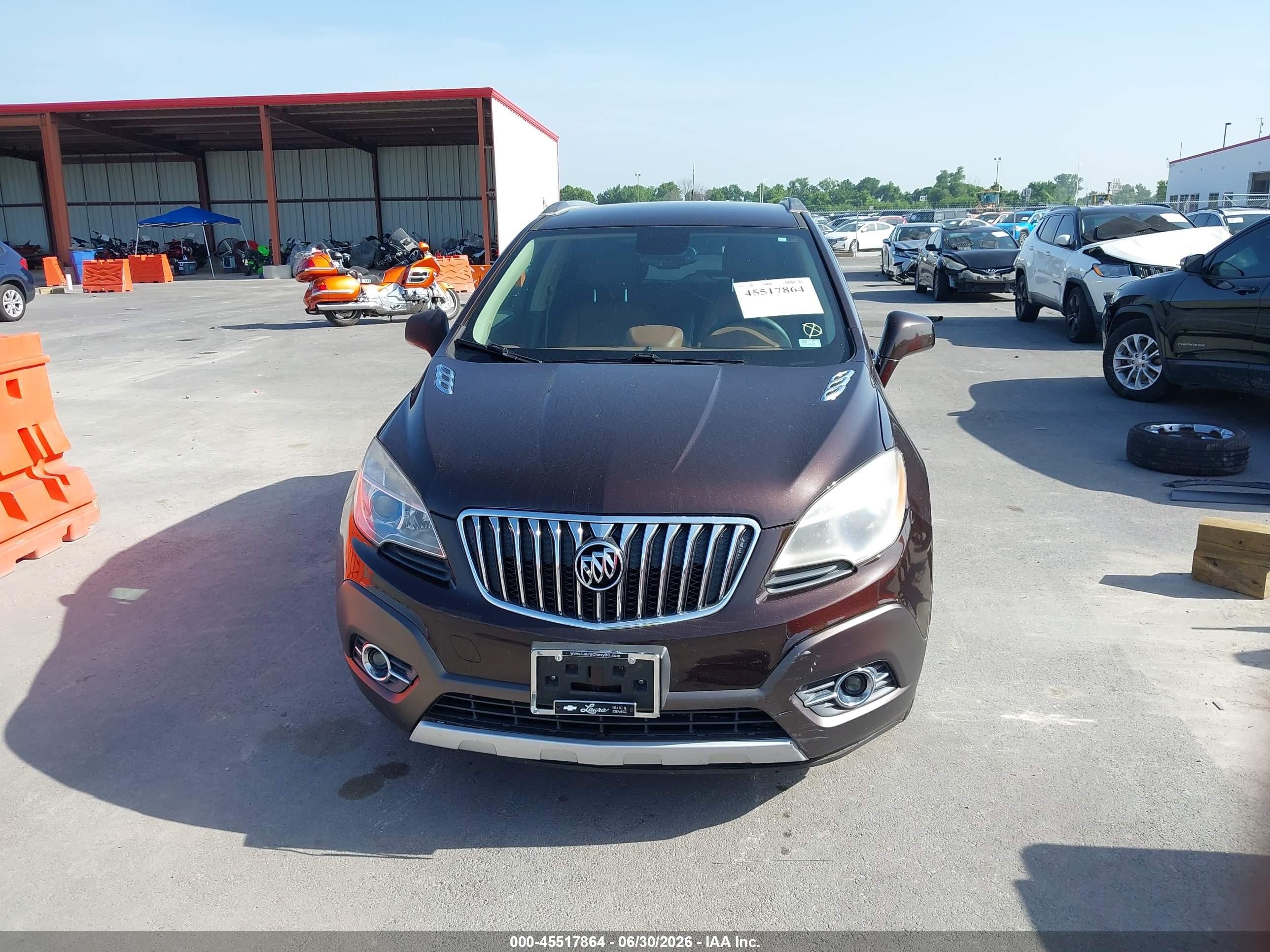 2013 Buick Encore Leather Dark Brown vin: KL4CJCSB1DB152268