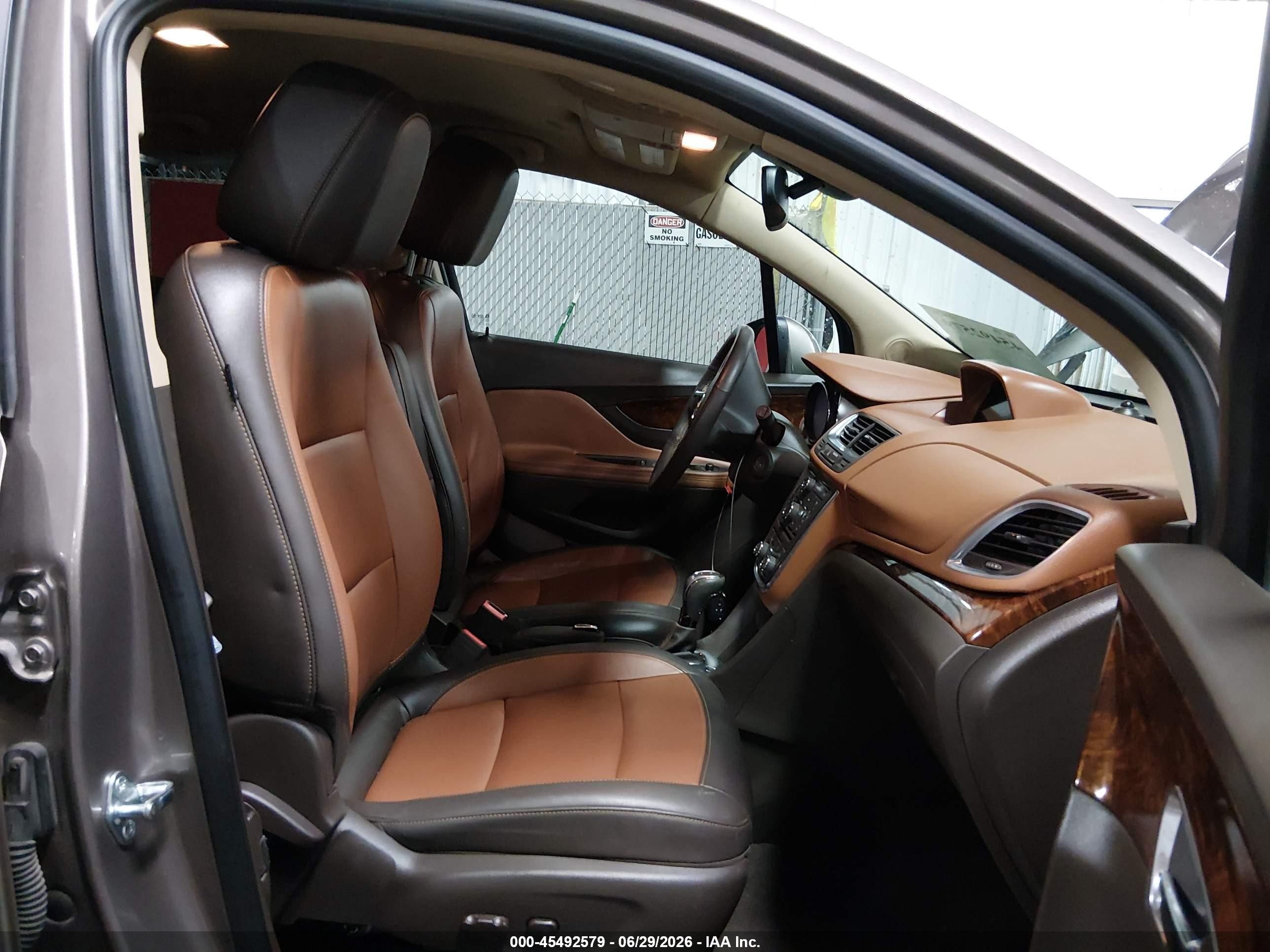 2014 Buick Encore Leather Brown vin: KL4CJCSB1EB564854