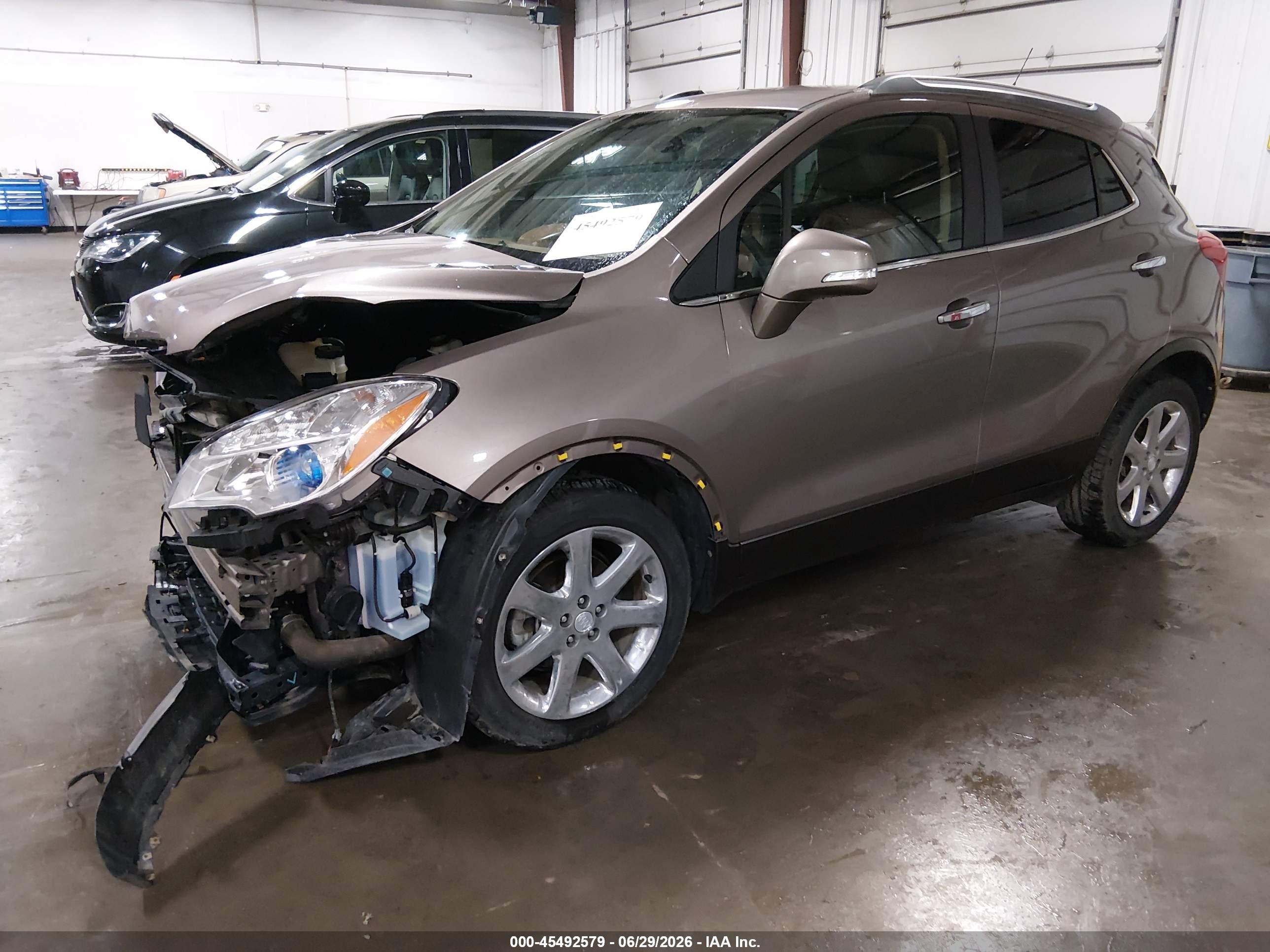 2014 Buick Encore Leather Brown vin: KL4CJCSB1EB564854