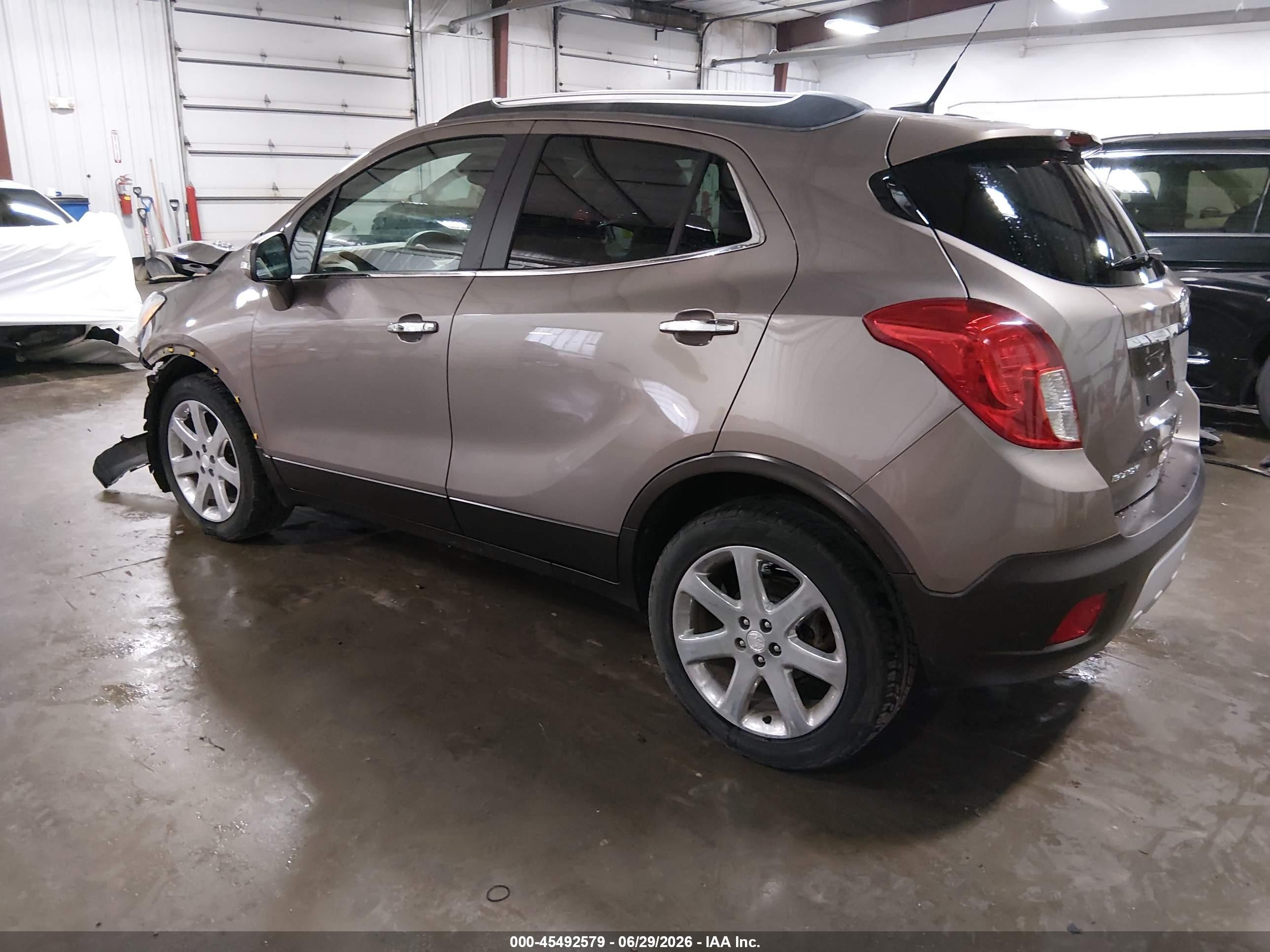 2014 Buick Encore Leather Brown vin: KL4CJCSB1EB564854