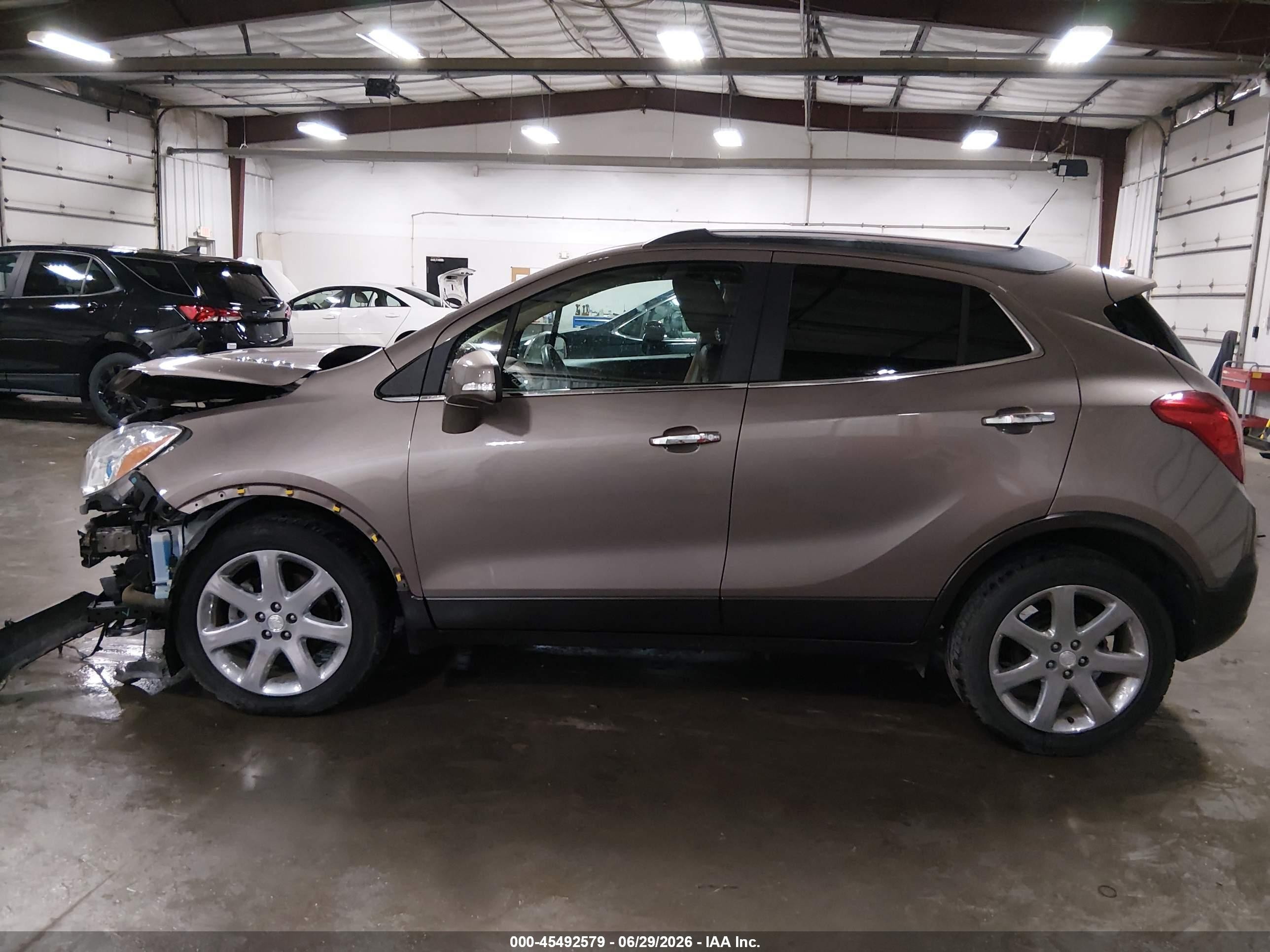 2014 Buick Encore Leather Brown vin: KL4CJCSB1EB564854