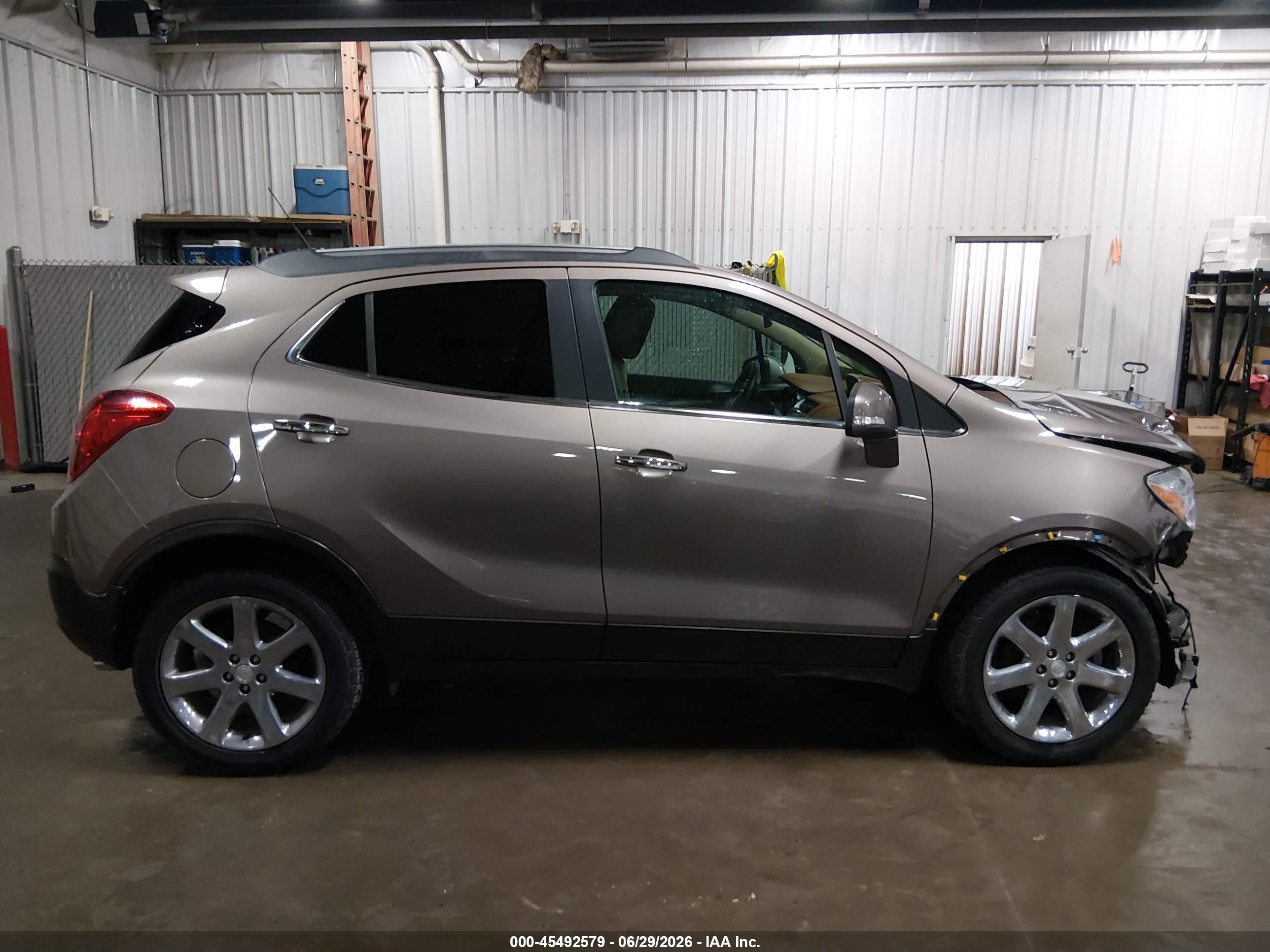 2014 Buick Encore Leather Brown vin: KL4CJCSB1EB564854