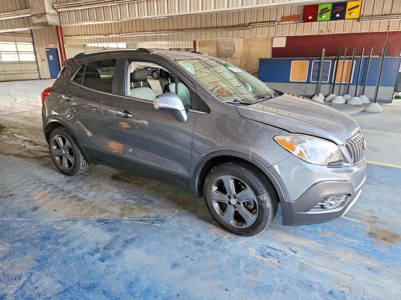 2014 Buick Encore Gray vin: KL4CJCSB1EB753861