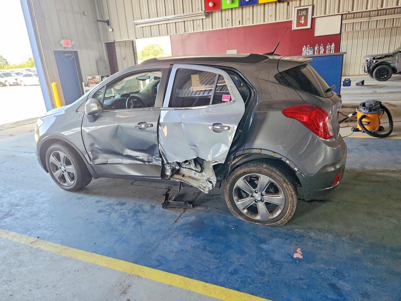 2014 Buick Encore Gray vin: KL4CJCSB1EB753861