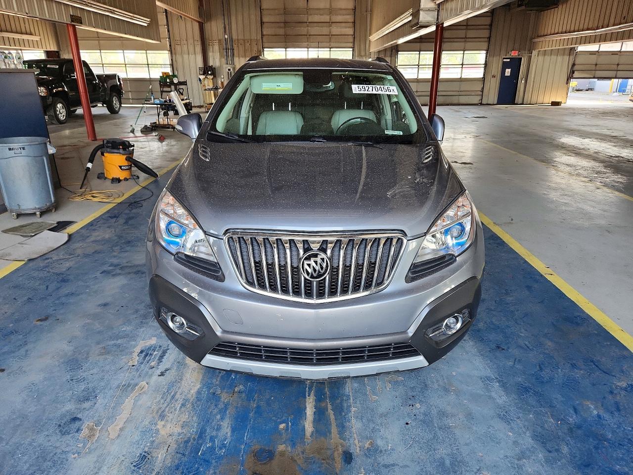 2014 Buick Encore Gray vin: KL4CJCSB1EB753861
