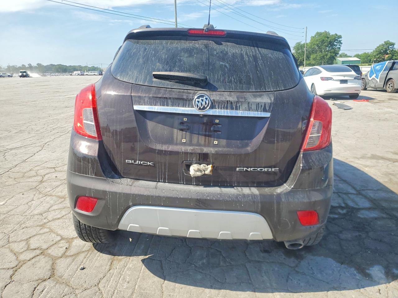 2015 Buick Encore Темно-бордовый vin: KL4CJCSB1FB054831