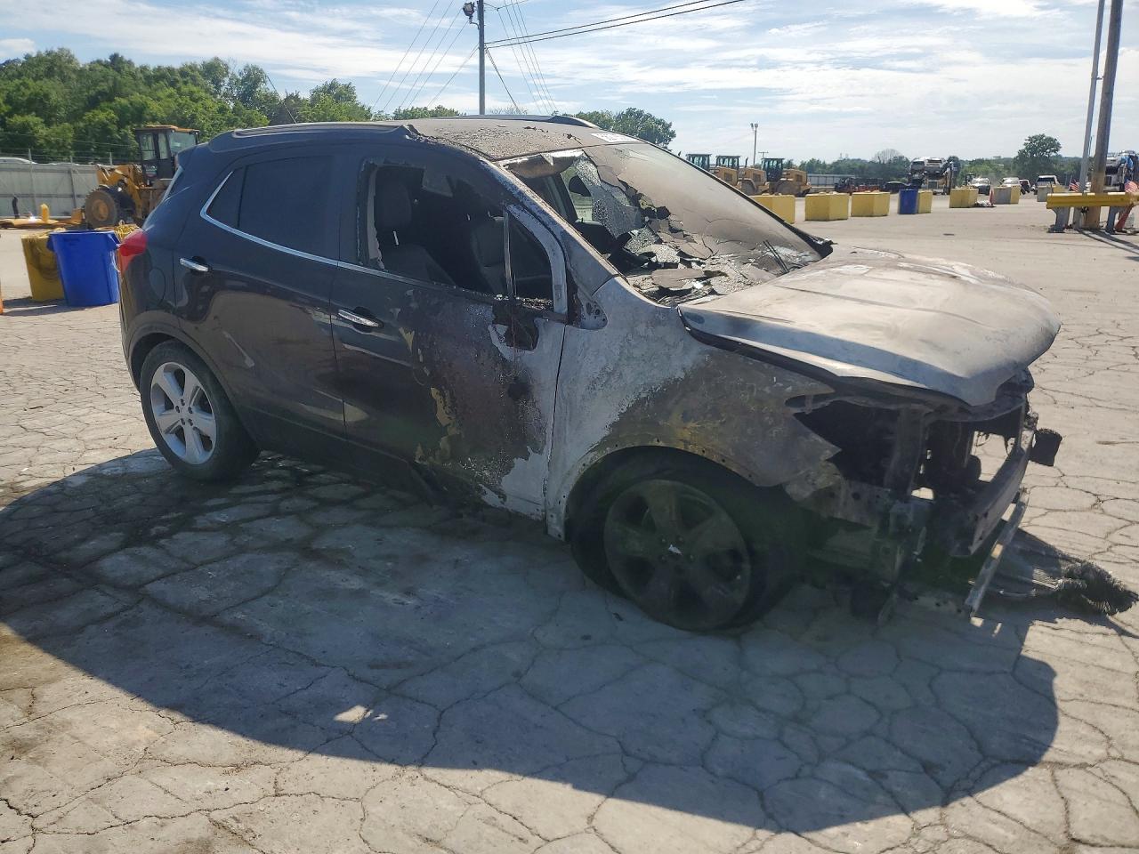 2015 Buick Encore Темно-бордовый vin: KL4CJCSB1FB054831