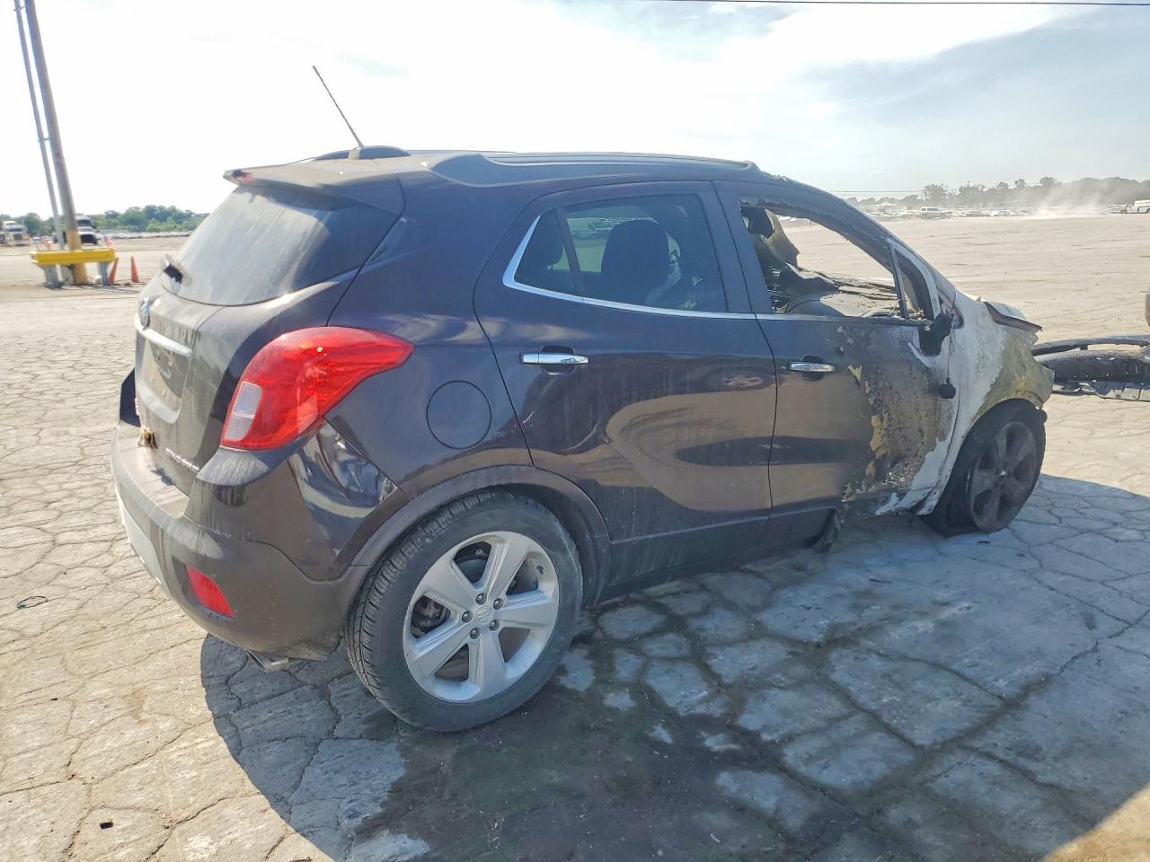 2015 Buick Encore Темно-бордовый vin: KL4CJCSB1FB054831