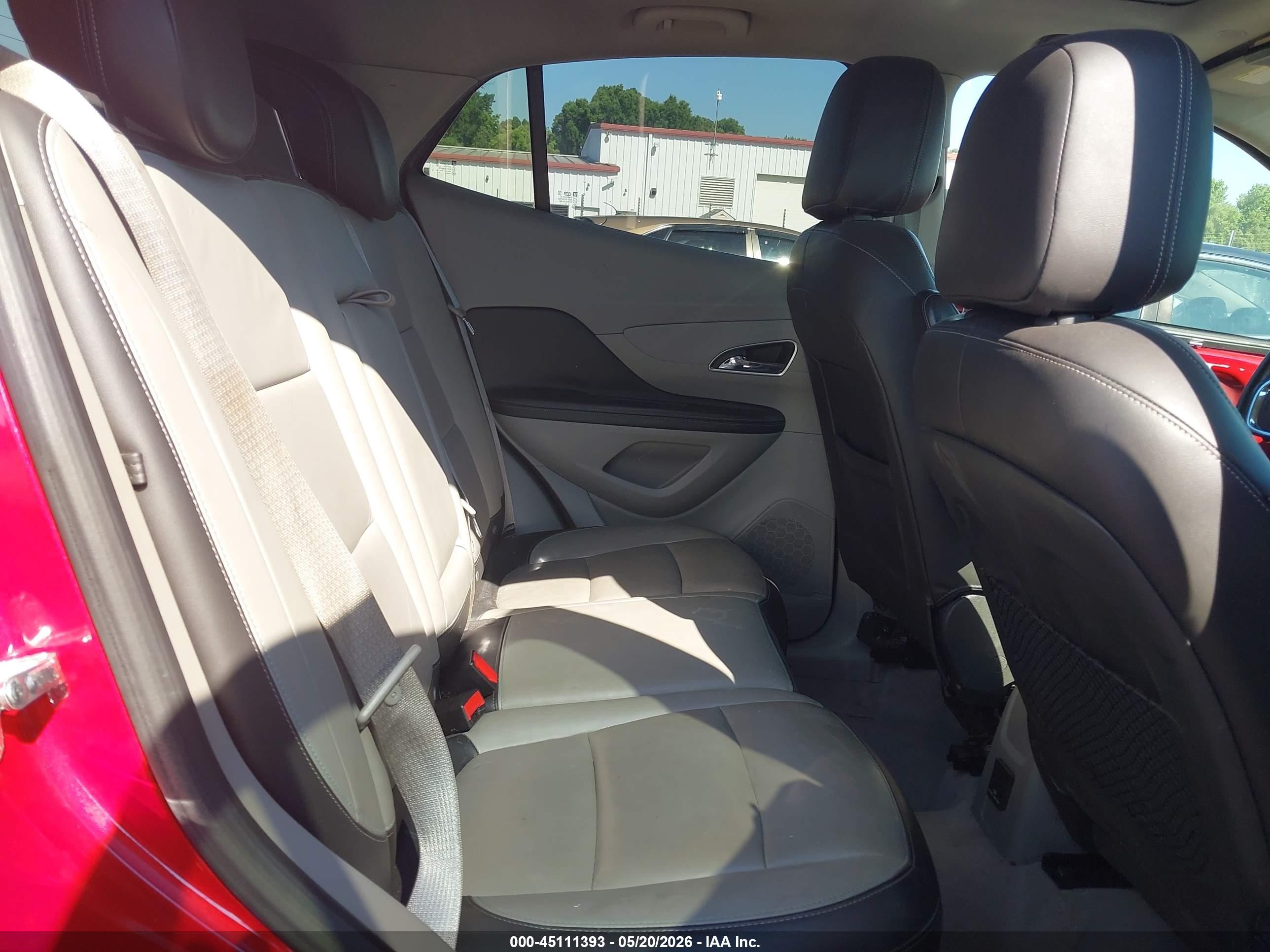 2015 Buick Encore Leather Красный vin: KL4CJCSB1FB080930