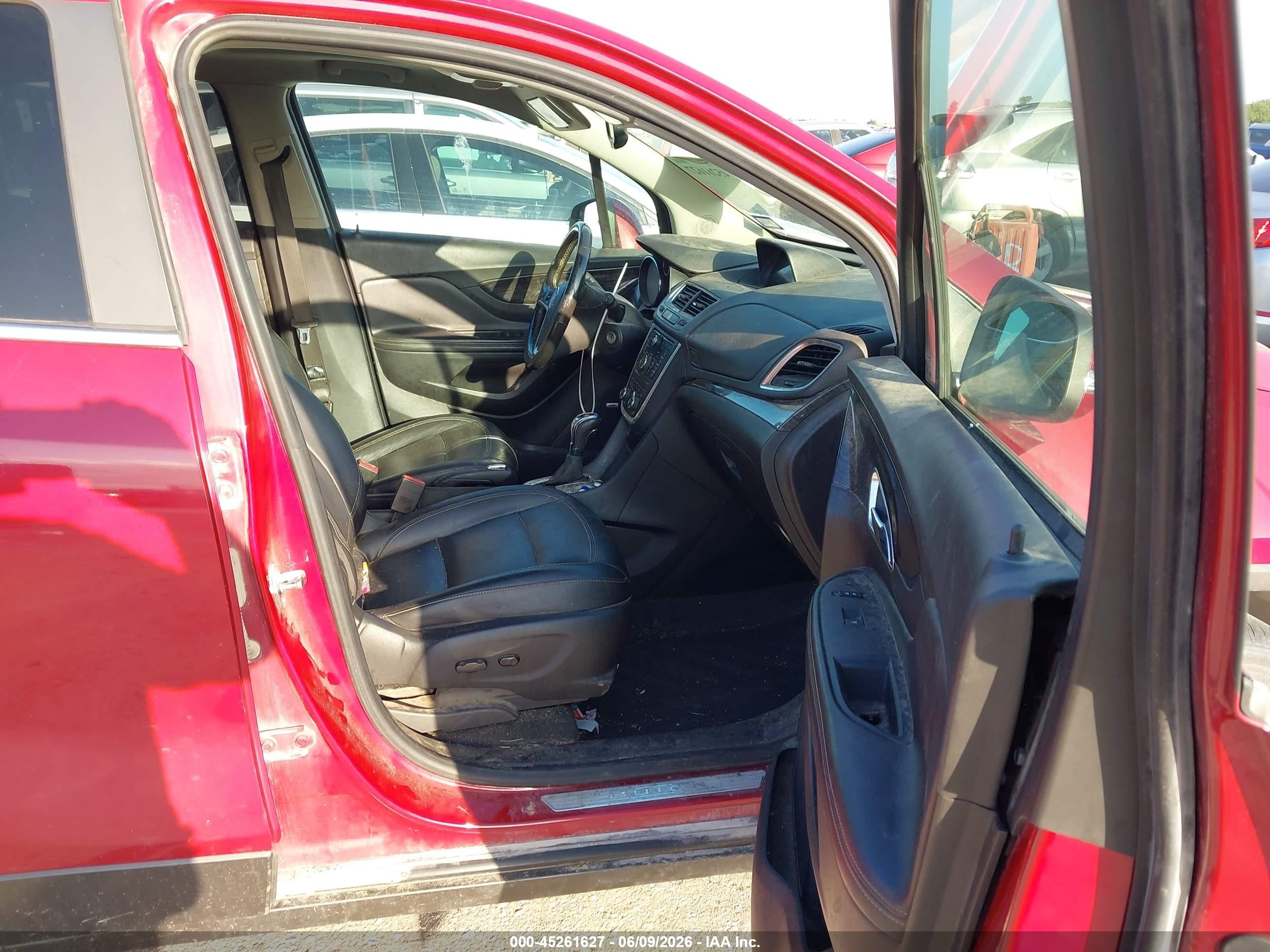 2015 Buick Encore Leather Red vin: KL4CJCSB1FB189632