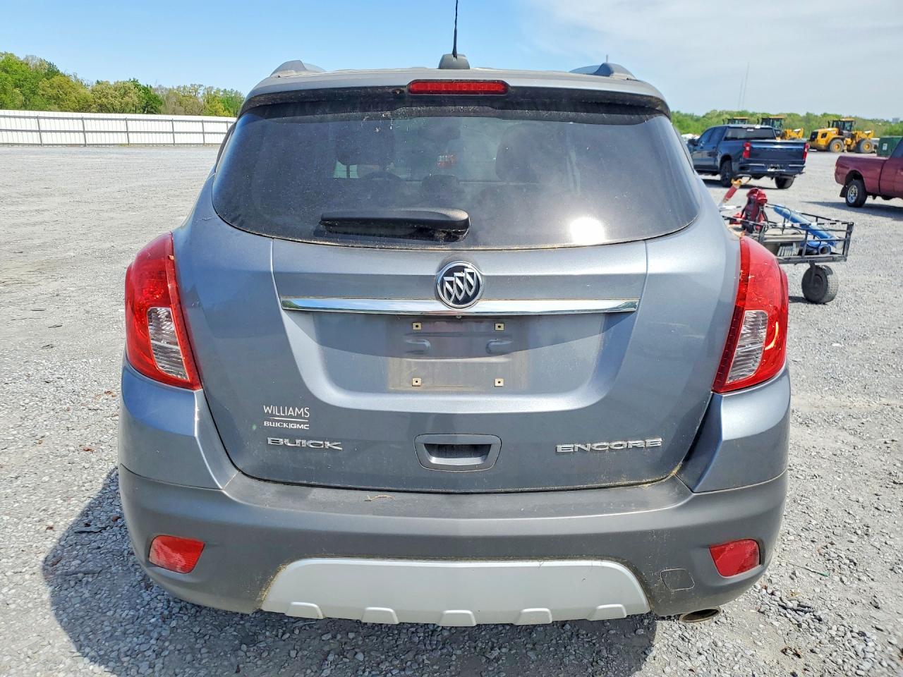 2015 Buick Encore Gray vin: KL4CJCSB1FB192952