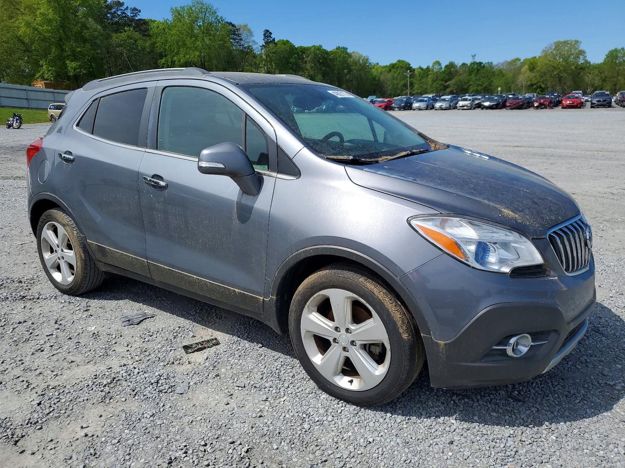 2015 Buick Encore Gray vin: KL4CJCSB1FB192952