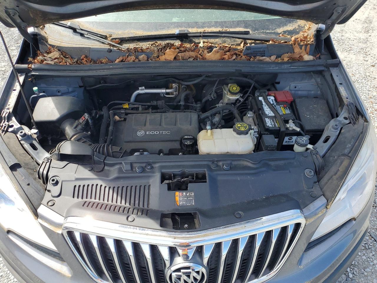 2015 Buick Encore Gray vin: KL4CJCSB1FB192952