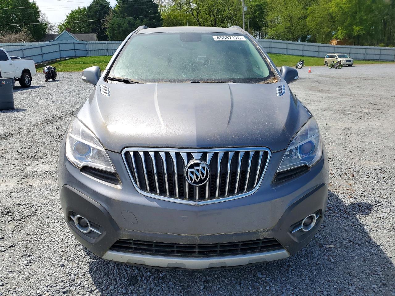 2015 Buick Encore Gray vin: KL4CJCSB1FB192952