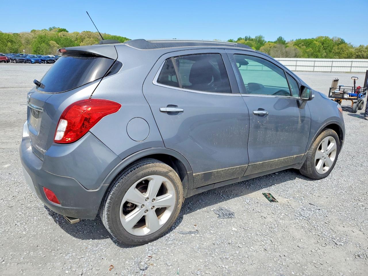 2015 Buick Encore Gray vin: KL4CJCSB1FB192952