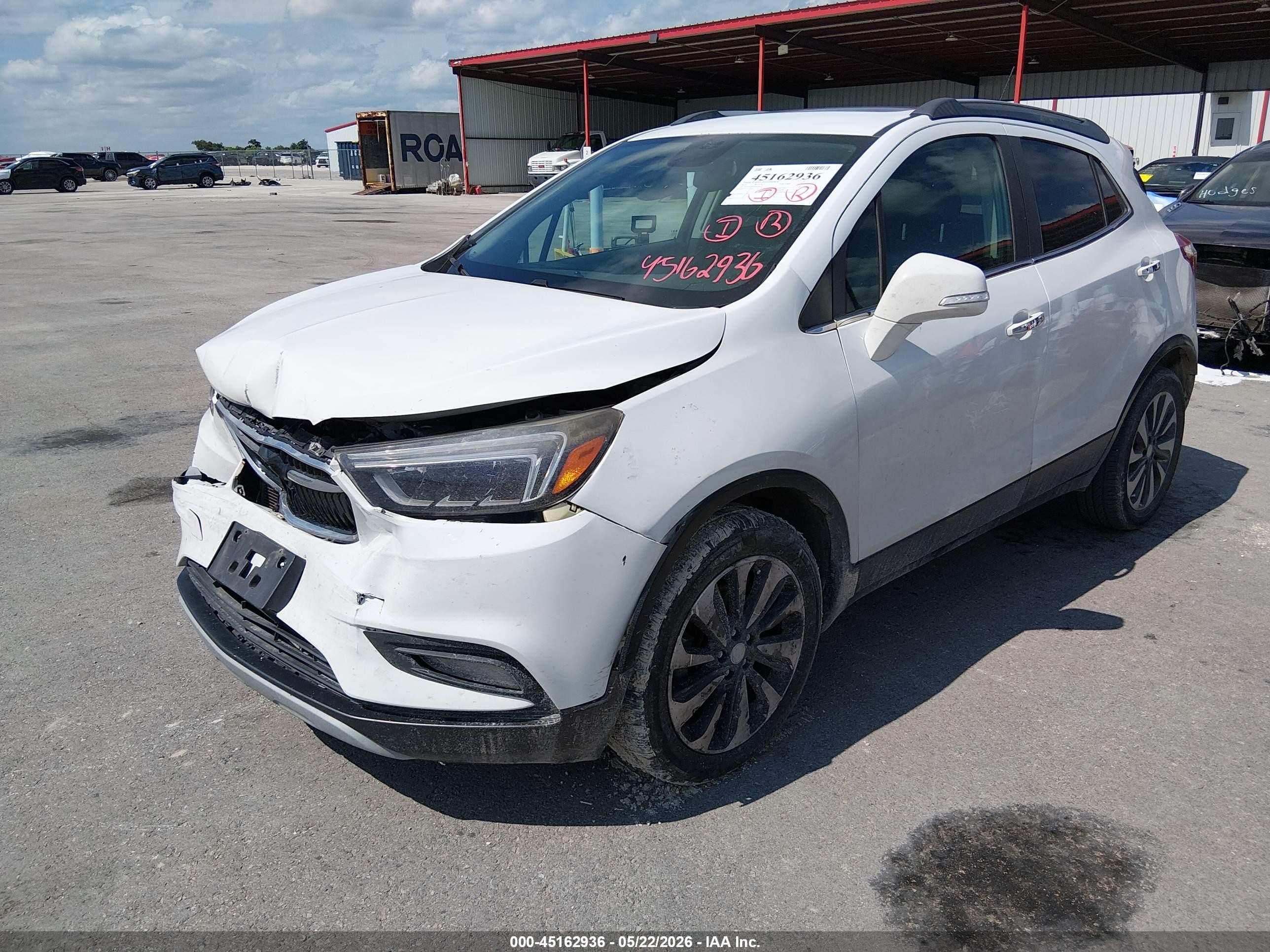 2018 Buick Encore Essence White vin: KL4CJCSB1JB526812