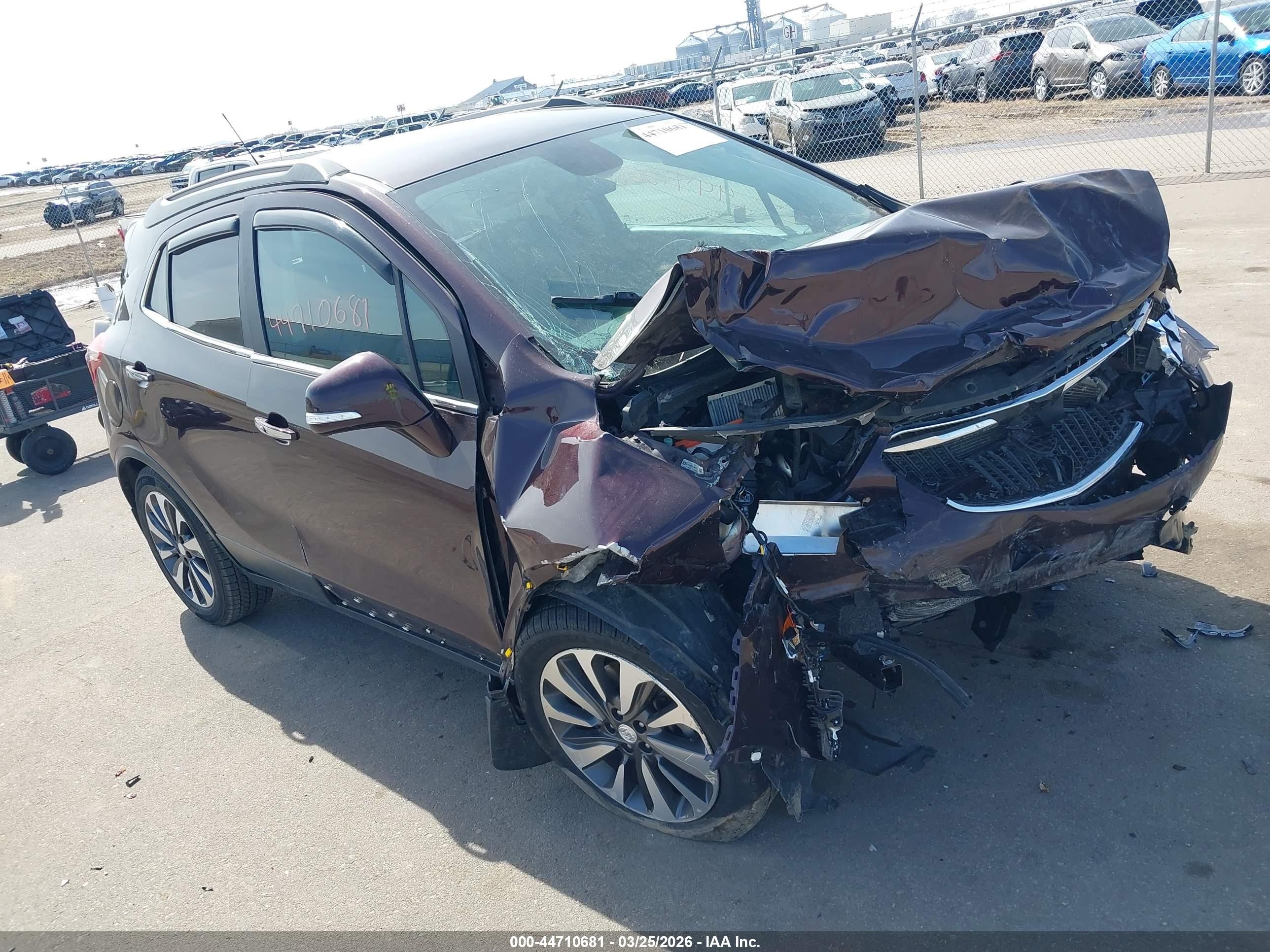 2018 Buick Encore Essence Purple vin: KL4CJCSB1JB671574