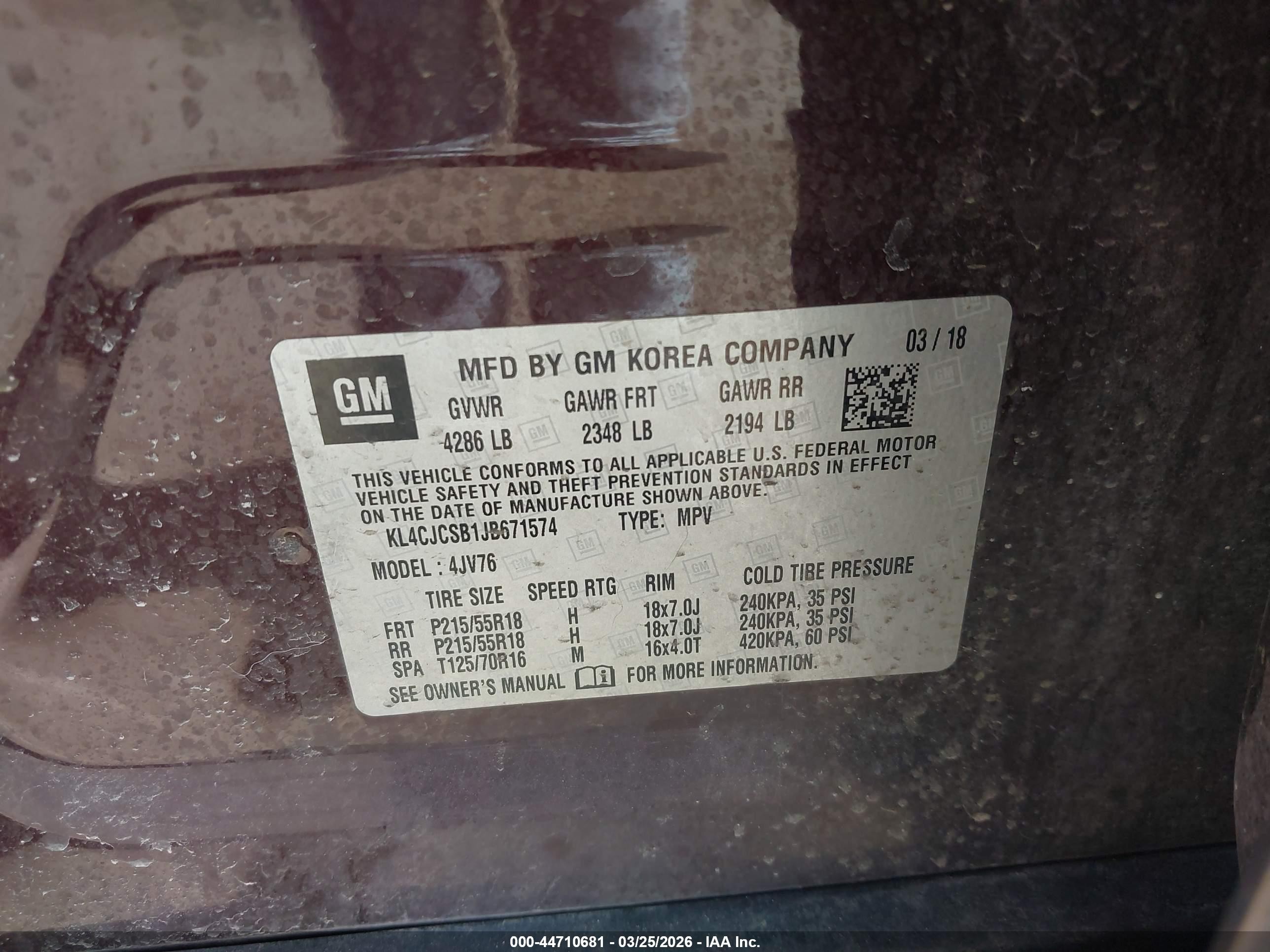 2018 Buick Encore Essence Purple vin: KL4CJCSB1JB671574