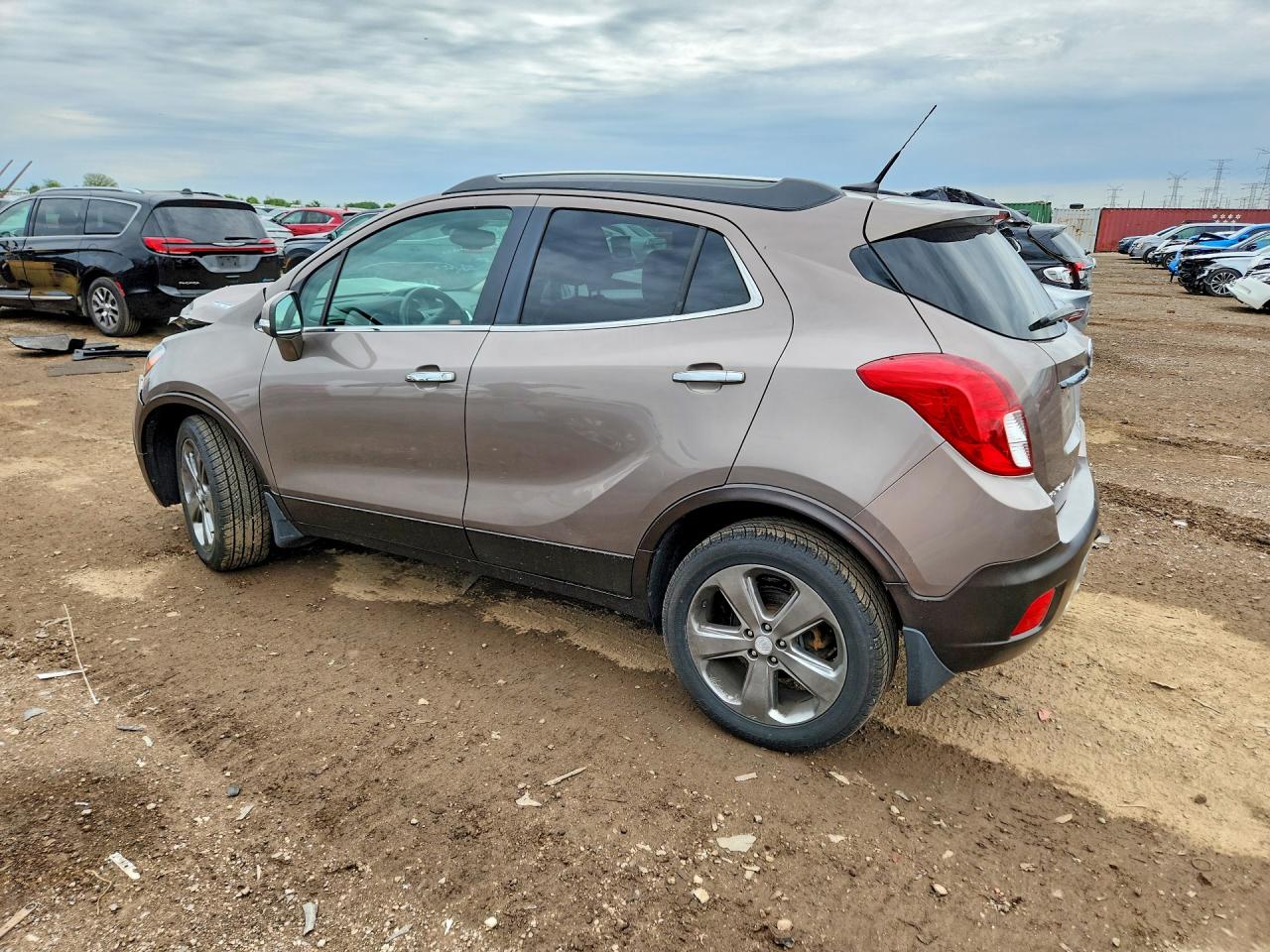 2014 Buick Encore Gray vin: KL4CJCSB2EB654255