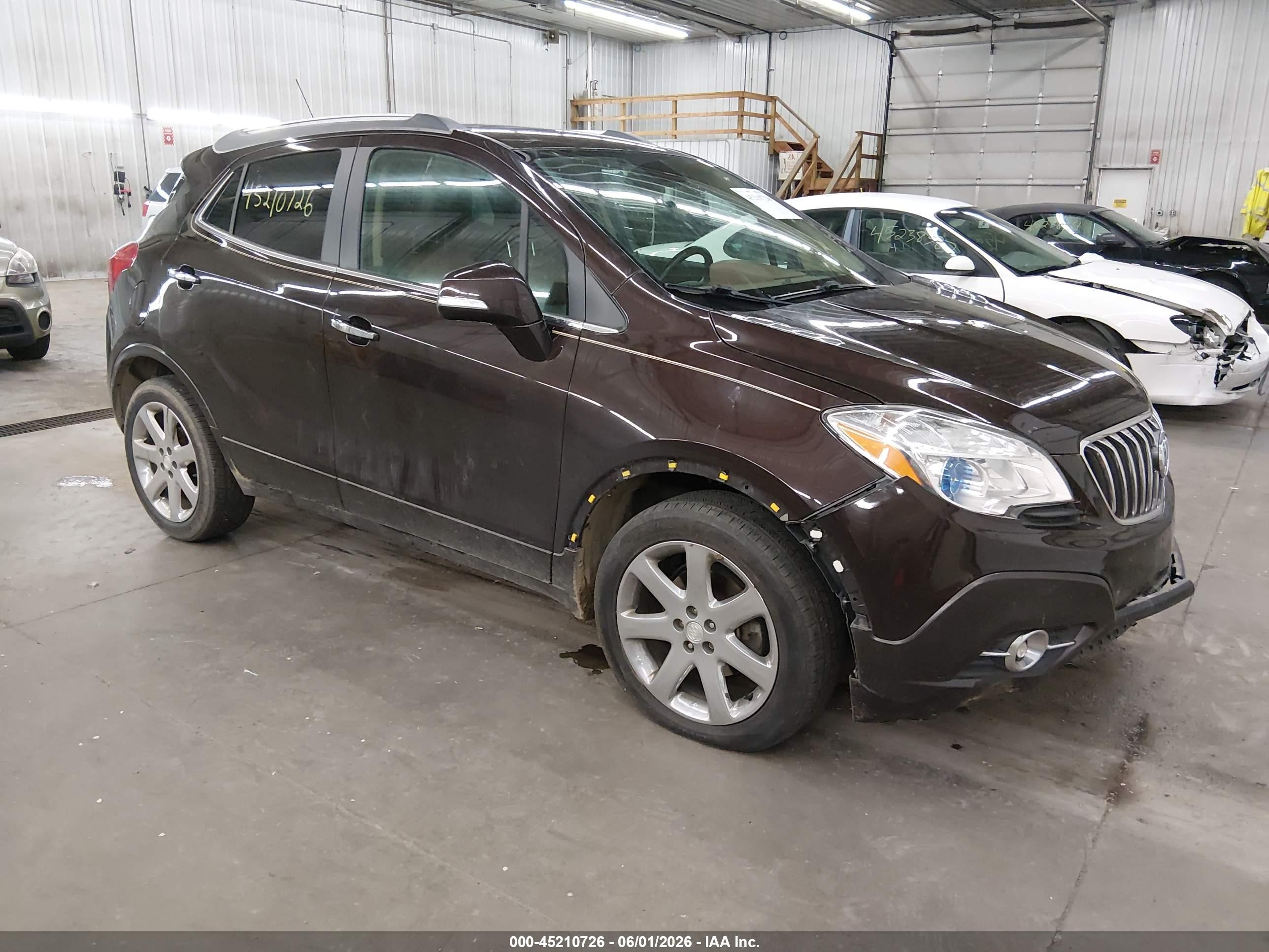 2015 Buick Encore Leather Brown vin: KL4CJCSB2FB036709