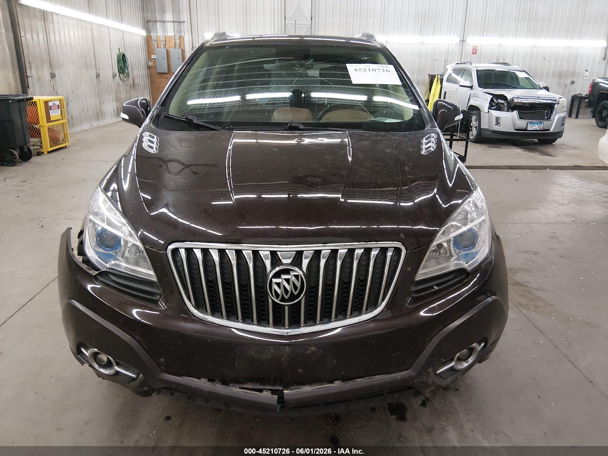 2015 Buick Encore Leather Brown vin: KL4CJCSB2FB036709