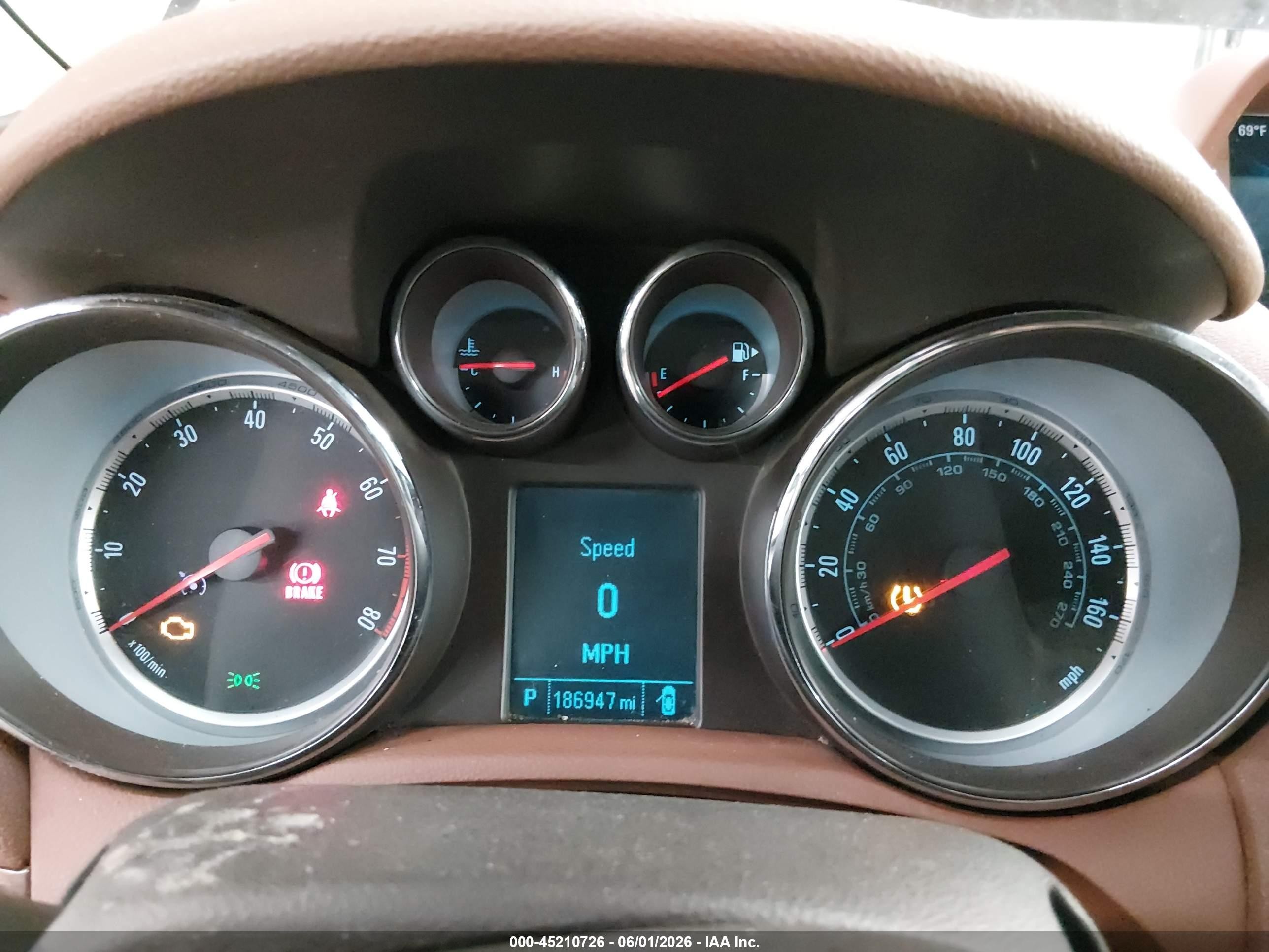 2015 Buick Encore Leather Brown vin: KL4CJCSB2FB036709
