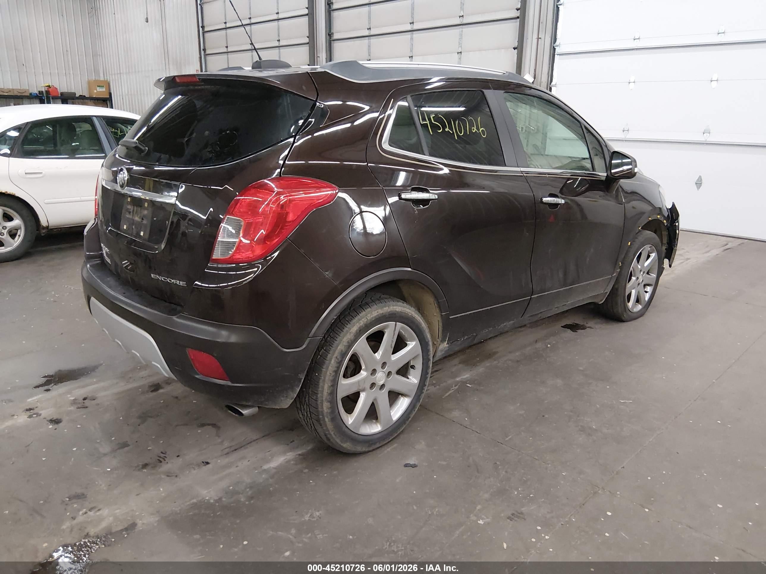 2015 Buick Encore Leather Brown vin: KL4CJCSB2FB036709